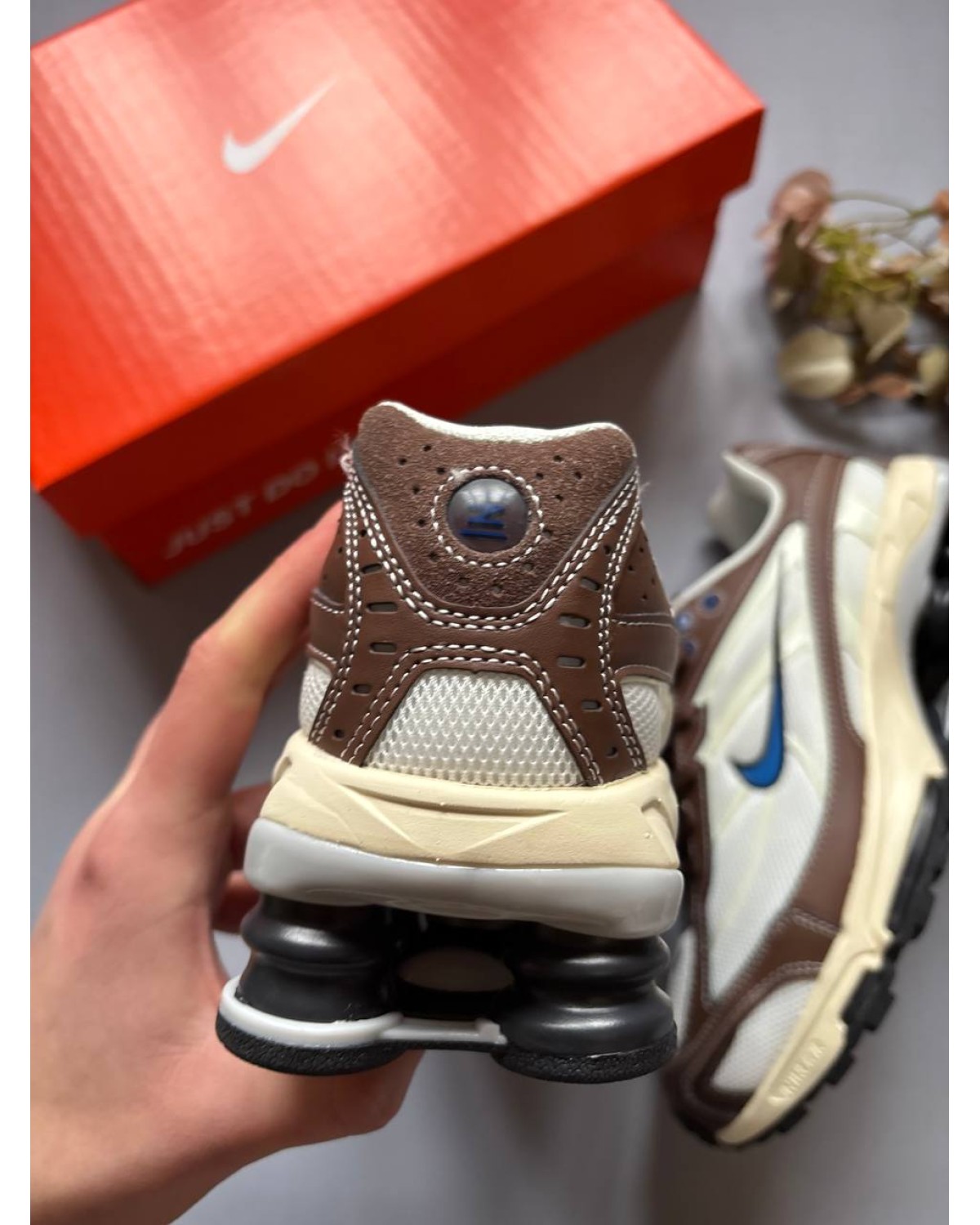 Nike Shox Ride 2 Brown White