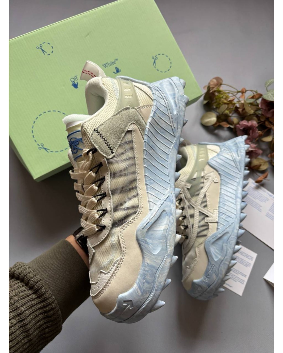 Off-White Odsy-1000 White Blue