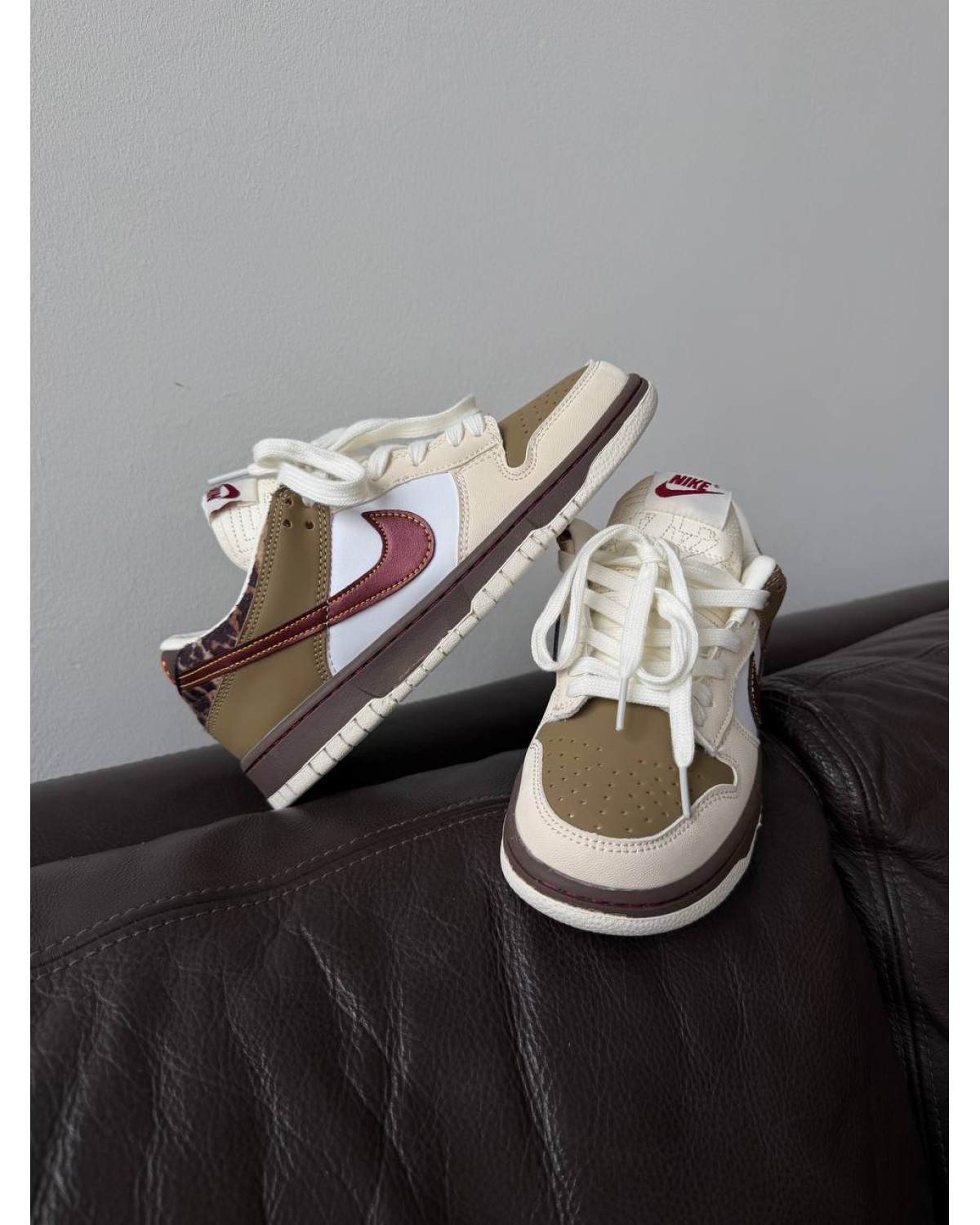 Nike SB Dunk Low White/Cheetah