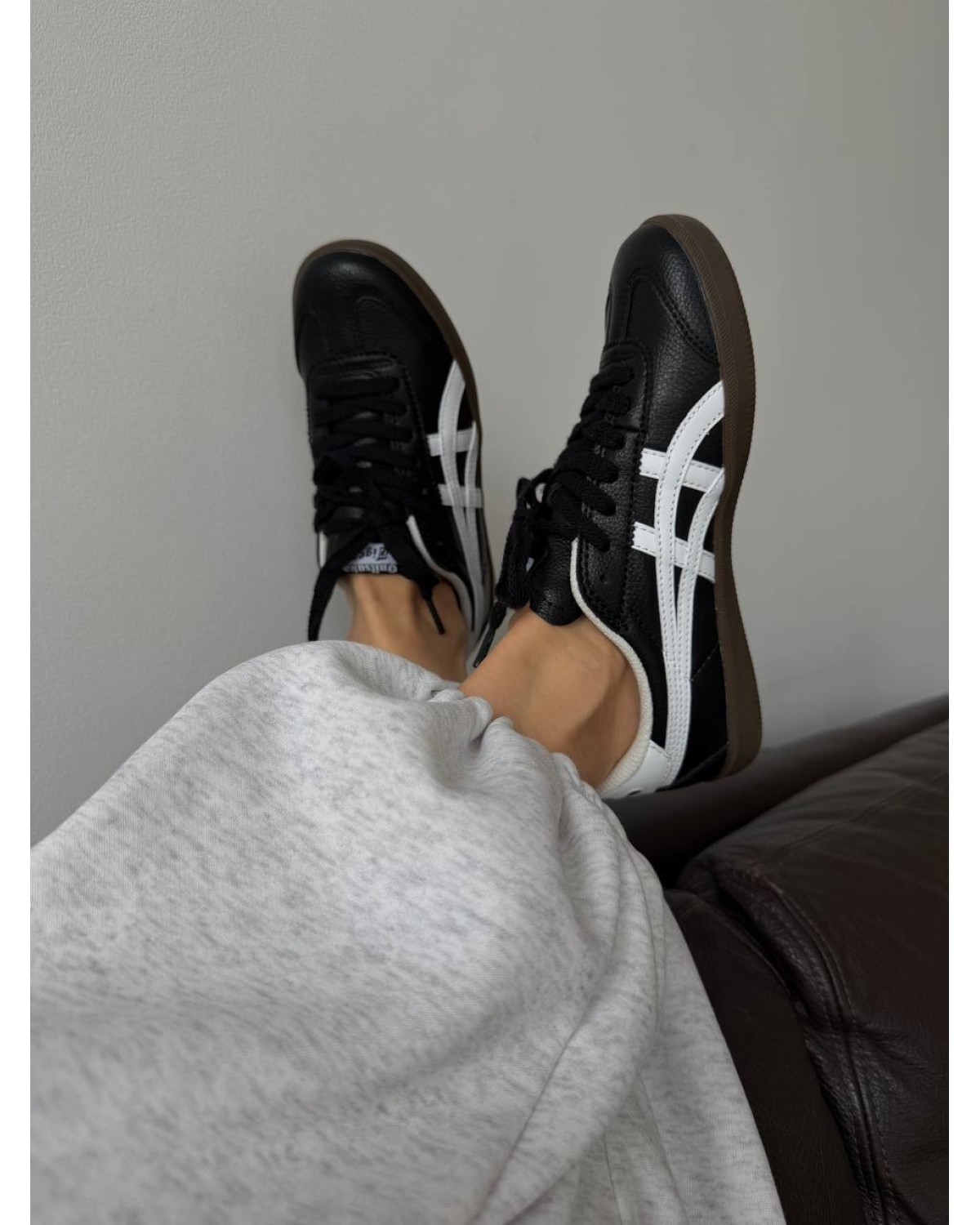 Asics Onitsuka Tiger Black Leather