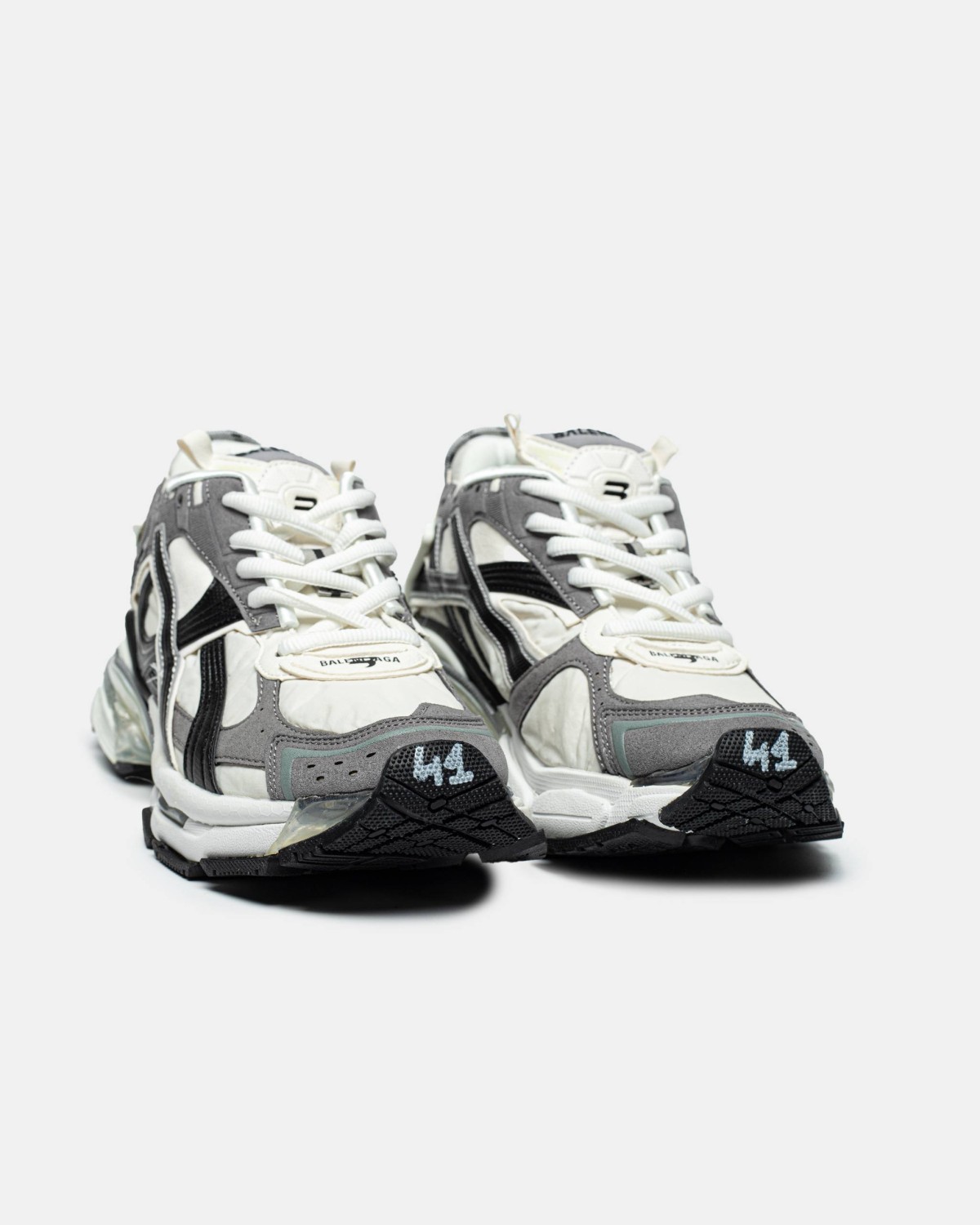 Balenciaga Runner Nylon Sneaker Grey/White/Black