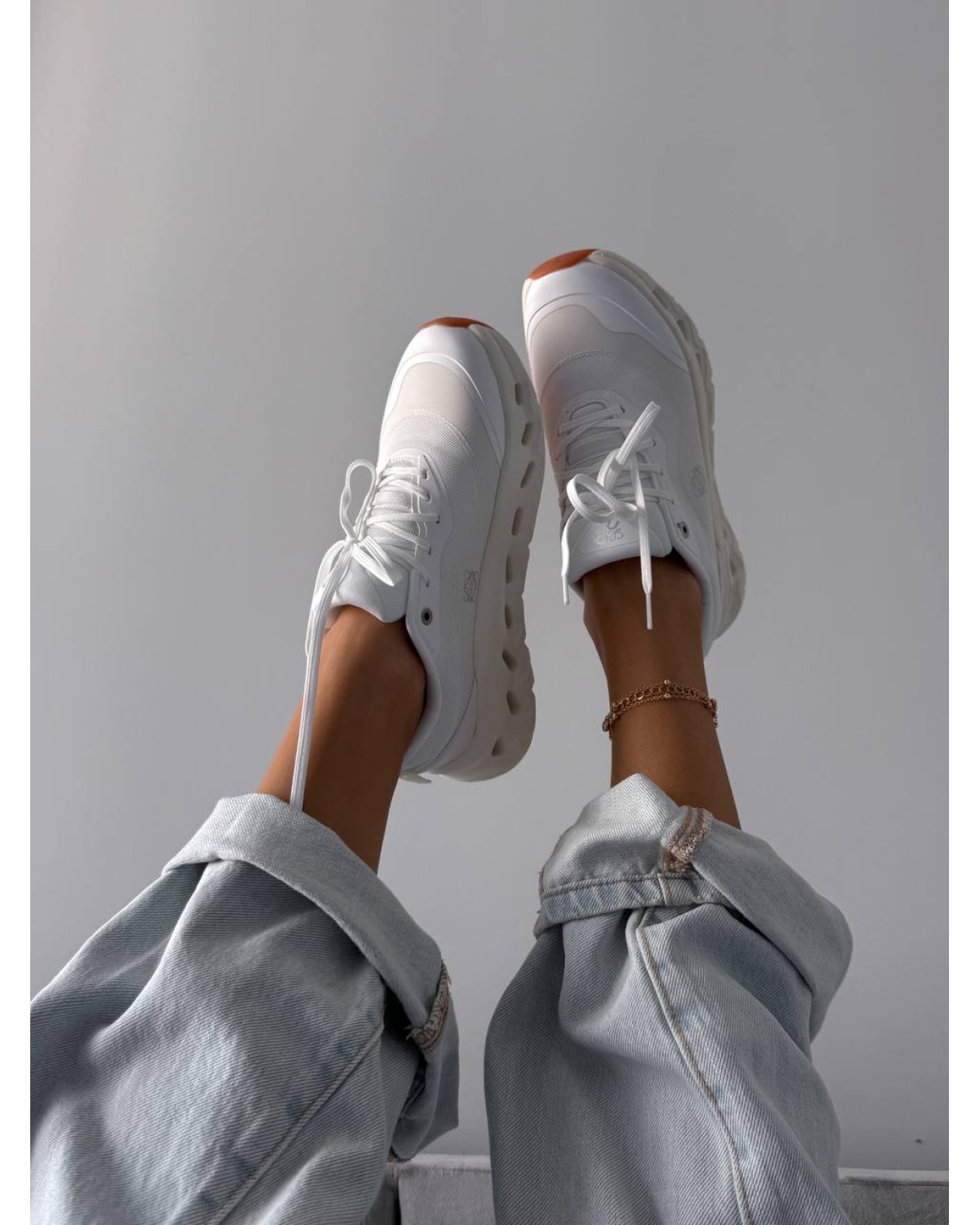 Loewe x Cloudfit White Beige
