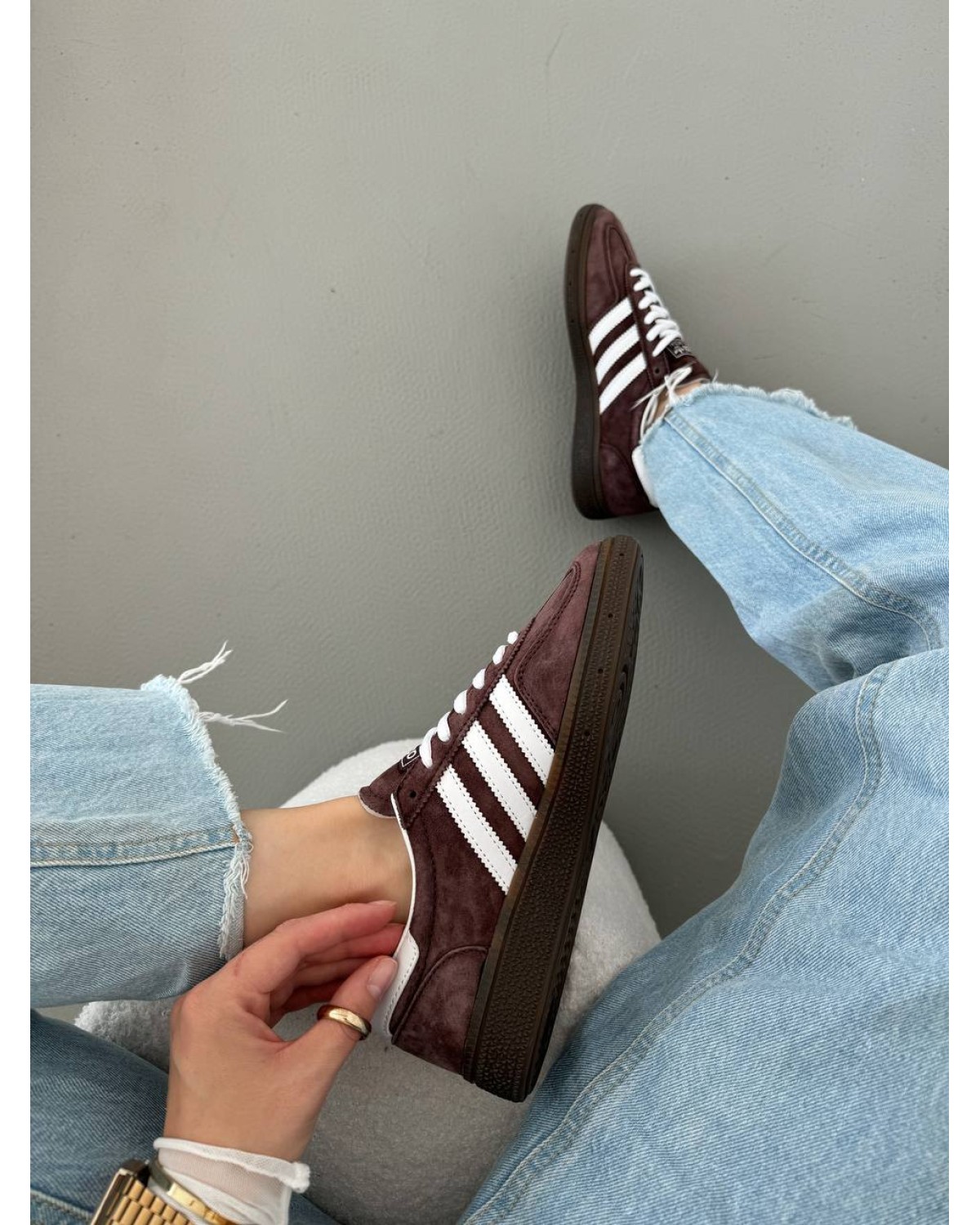 Adidas Spezial Brown White