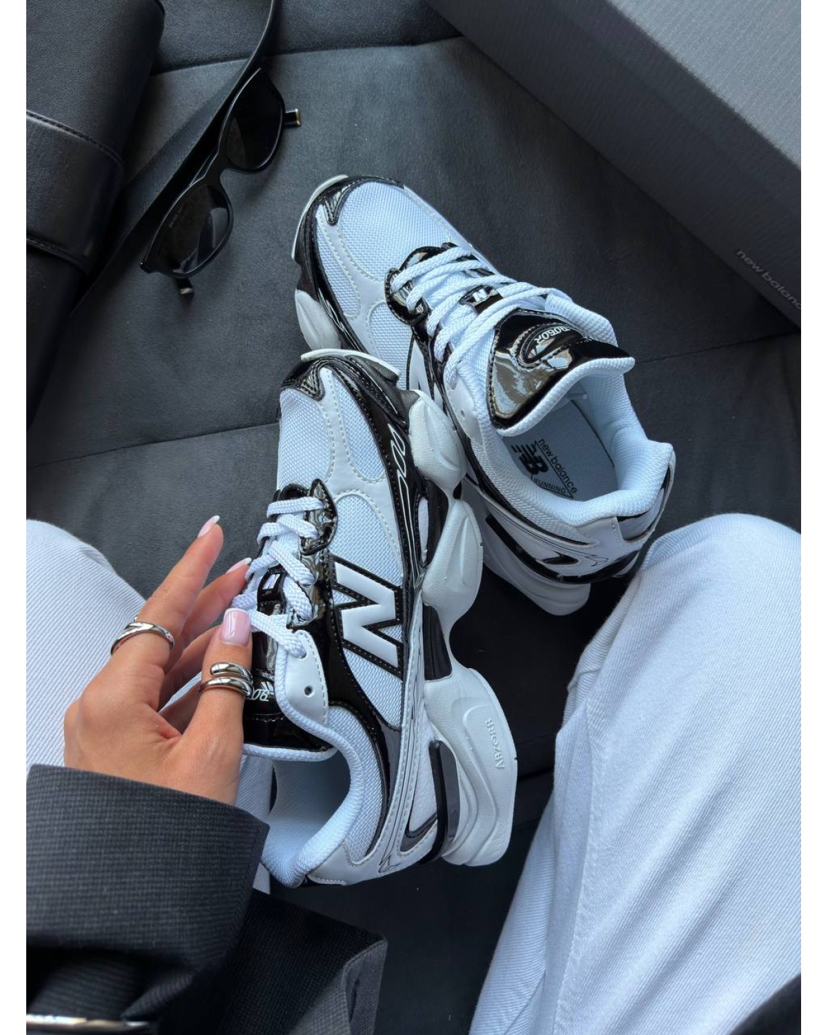 New Balance 9060R White Black New Balance 9060R White Black