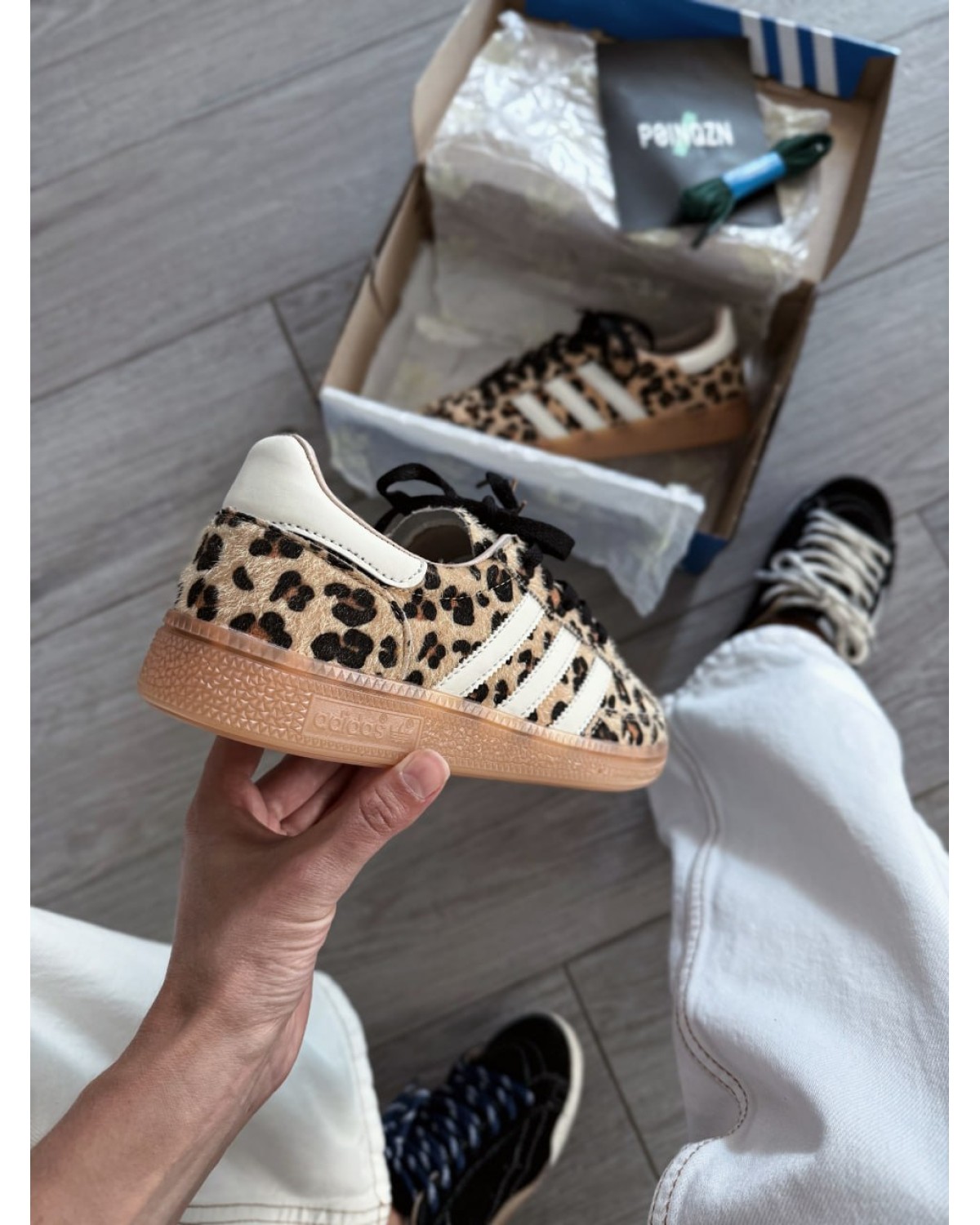 Adidas Handball Spezial Leopard Magic Beige Adidas Handball Spezial Leopard Magic Beige