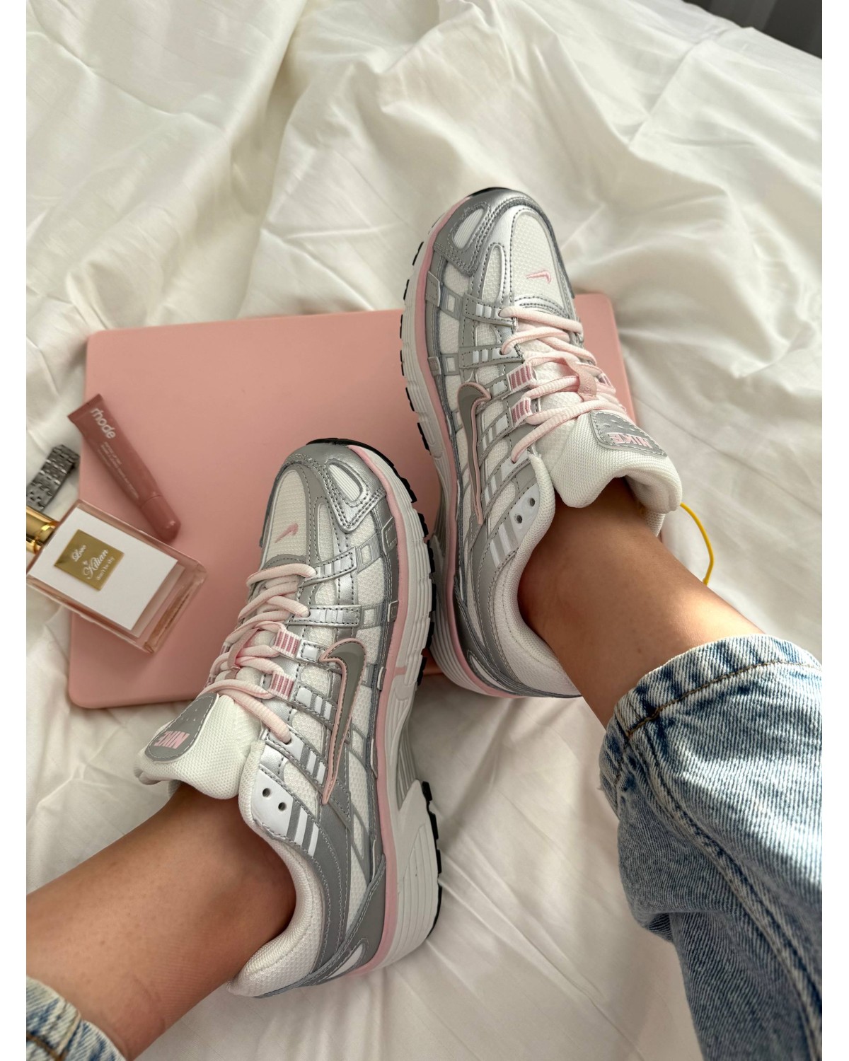 Nike P-6000 White Pink Cordura Nike P-6000 White Pink Cordura