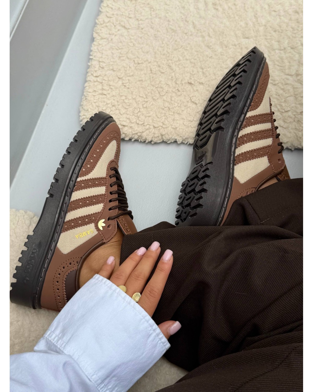 Adidas Samba WTR Brown Adidas Samba WTR Brown