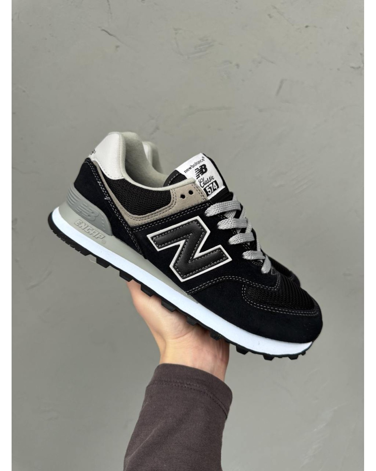 New Balance 574 Black Grey