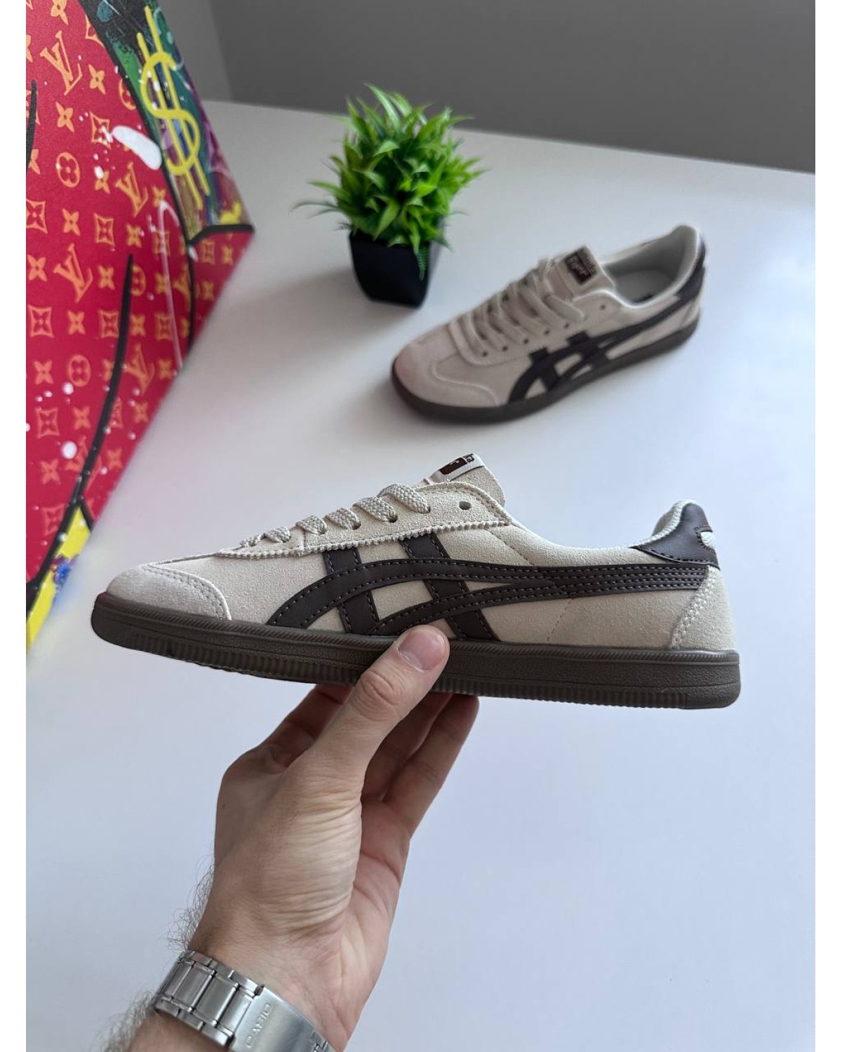 Asics Onitsuka Tiger Tokuten Beige Brown