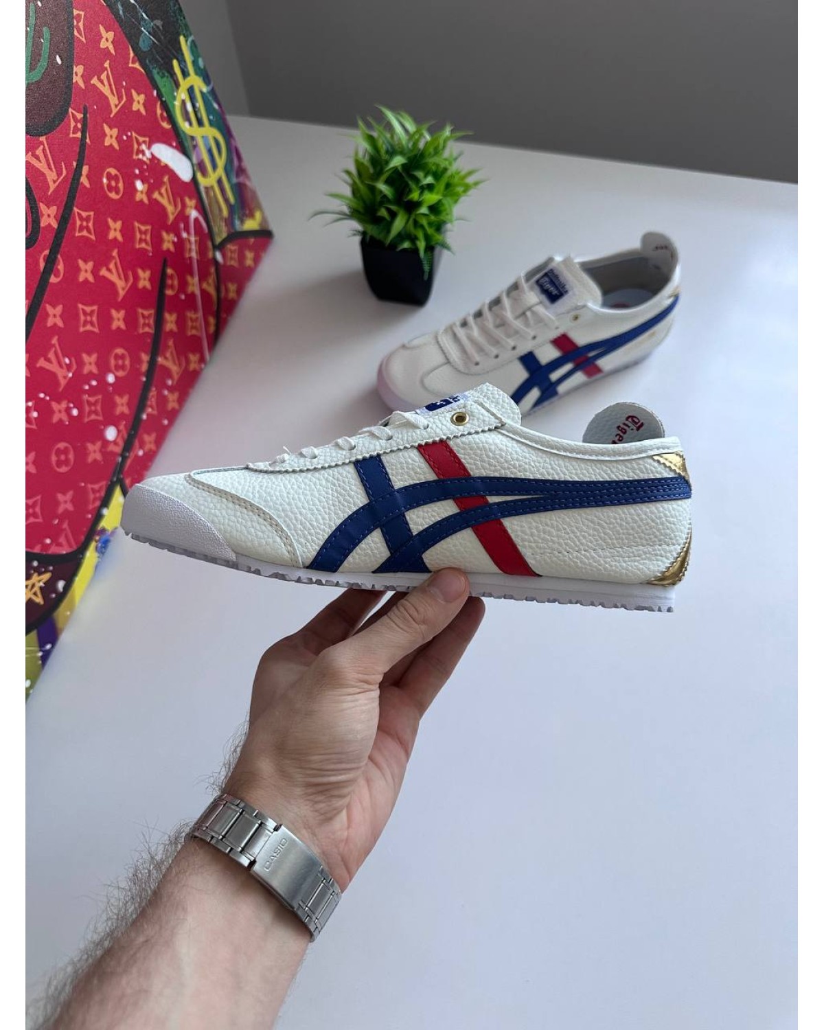Asics Onitsuka Tiger Mexico 66 White Blue Red Asics Onitsuka Tiger Mexico 66 White Blue Red