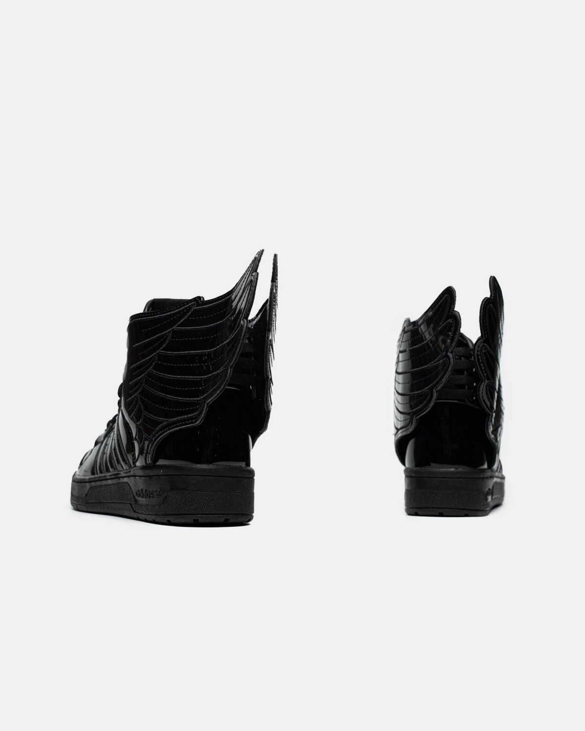 Adidas x Jeremy Scott Forum Gloss Black