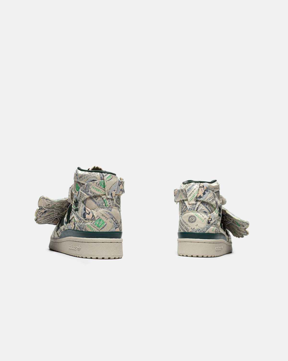Adidas x Jeremy Scott Forum Wings 1.0 Money Green