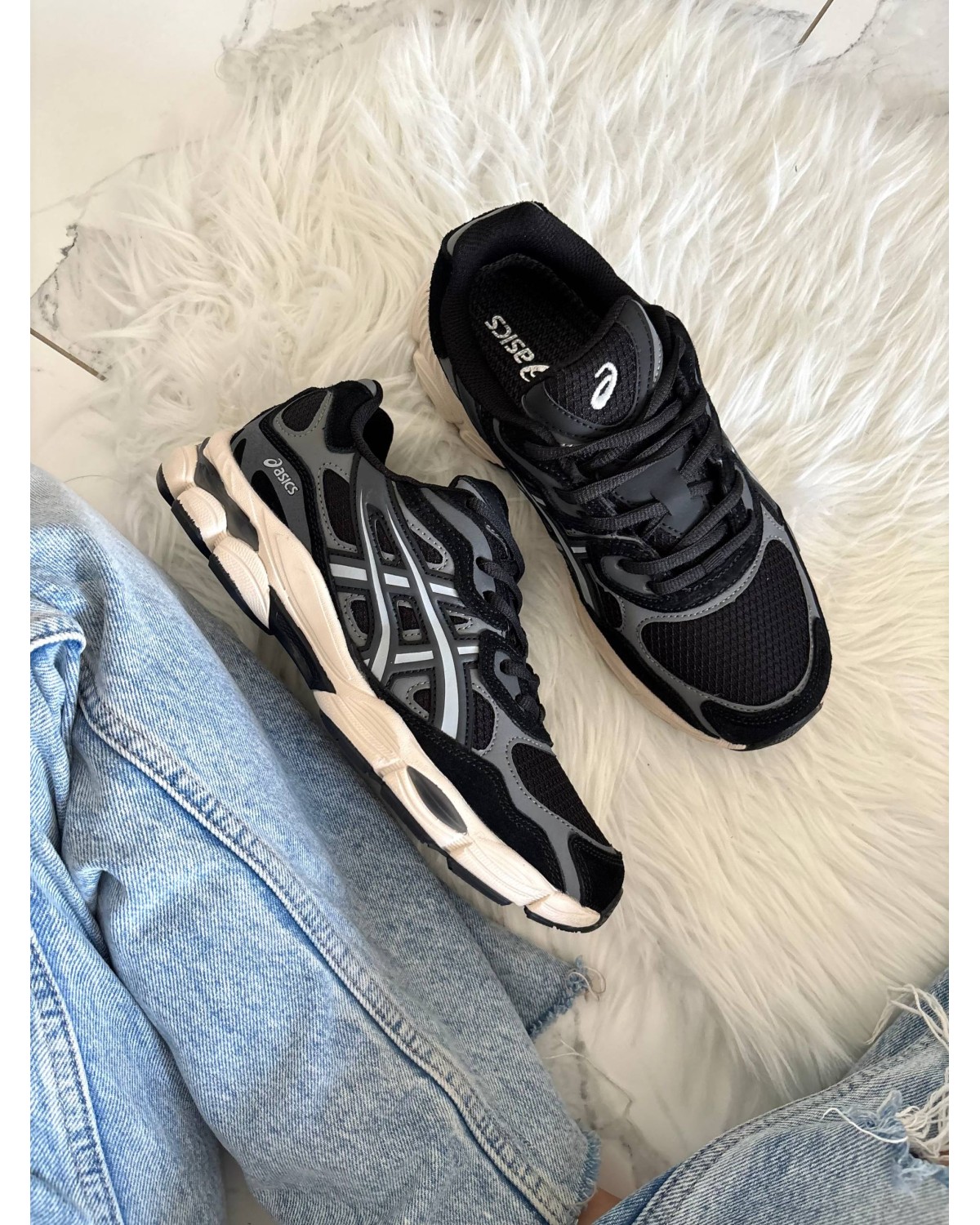 Asics Gel-NYC Black Cream Gore-Tex Termo