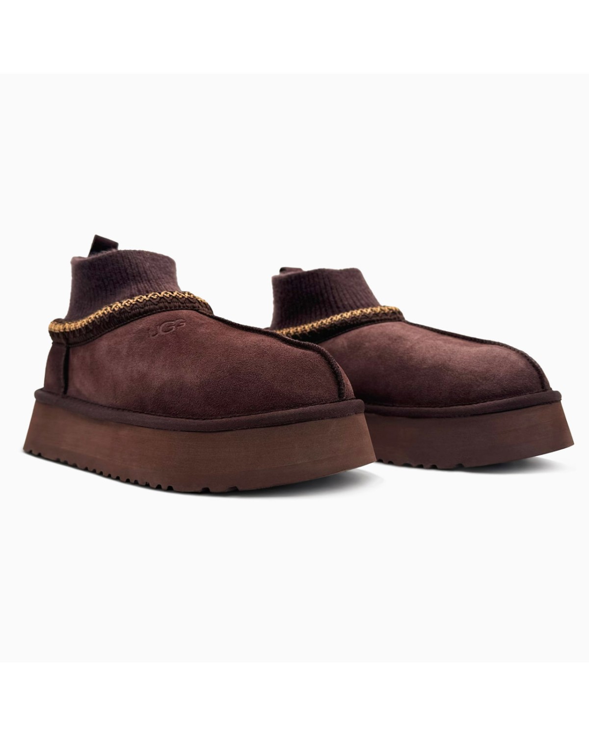 Ugg Tasman Platform Sock Brown