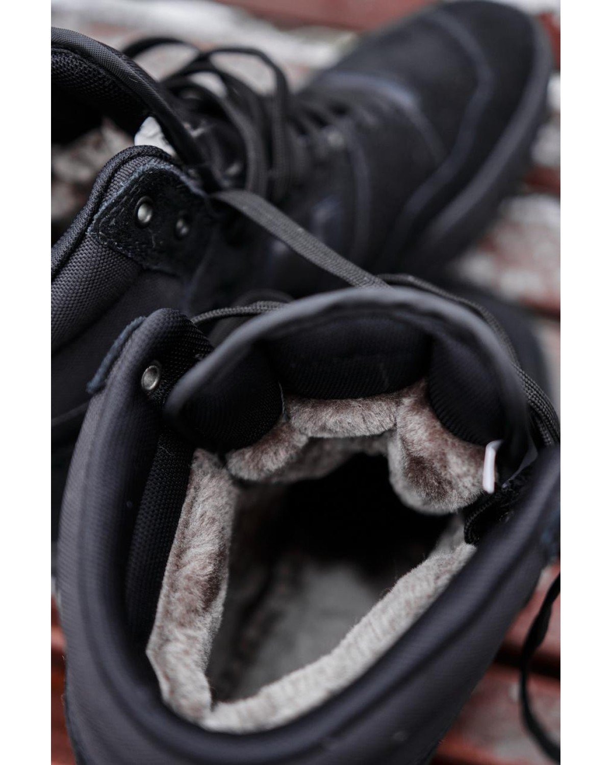 New Balance 650 High Black Fur New Balance 650 High Black Fur
