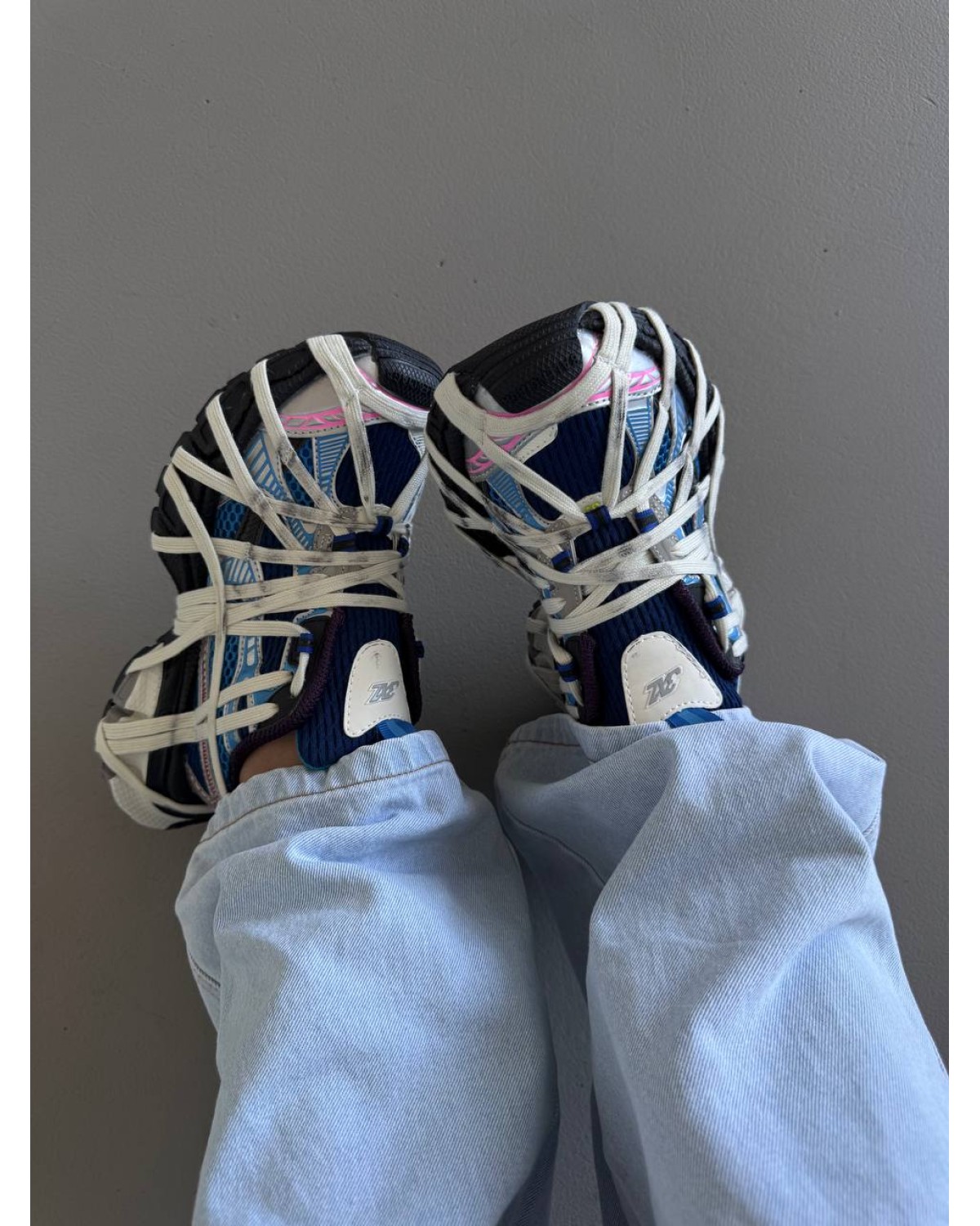 Balenciaga 3XL Extreme Lace Blue / Multicolor