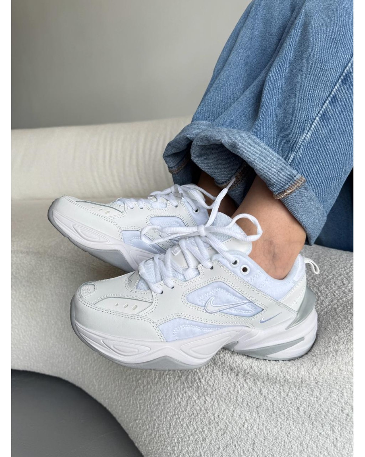 Nike M2K Tekno White Pure Platinum