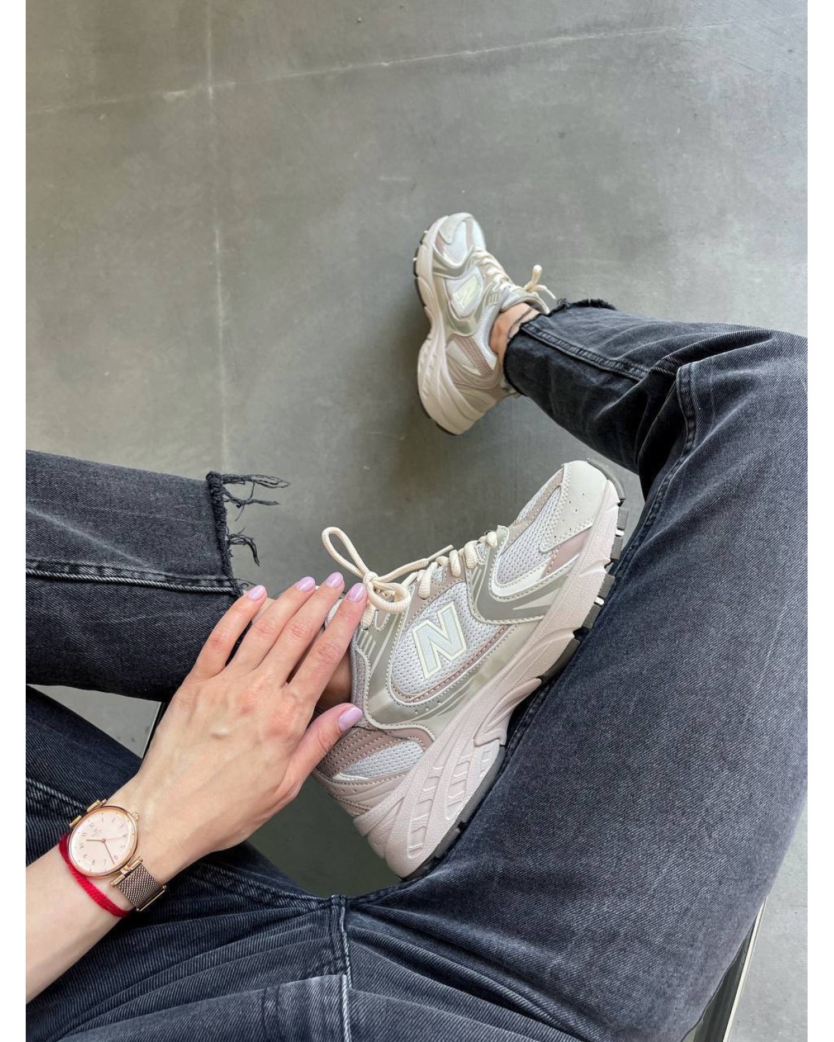 New Balance 530 Cream Beige