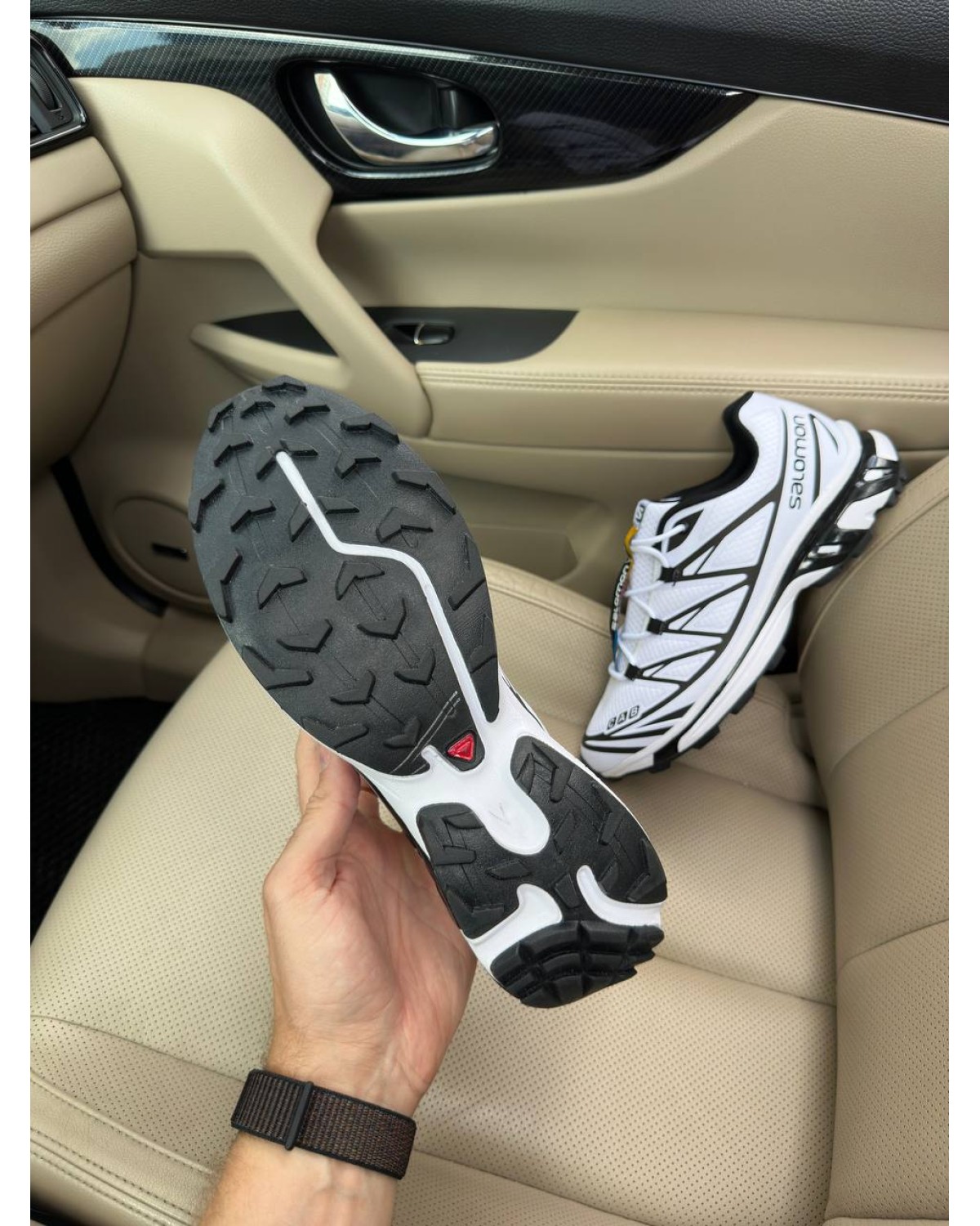 Salomon XT-6 White Black