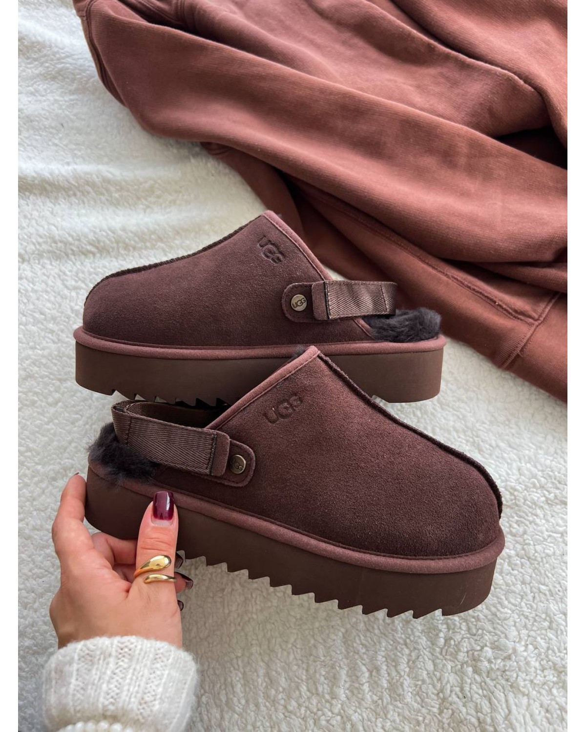 Lanah Clog Brown Lanah Clog Brown