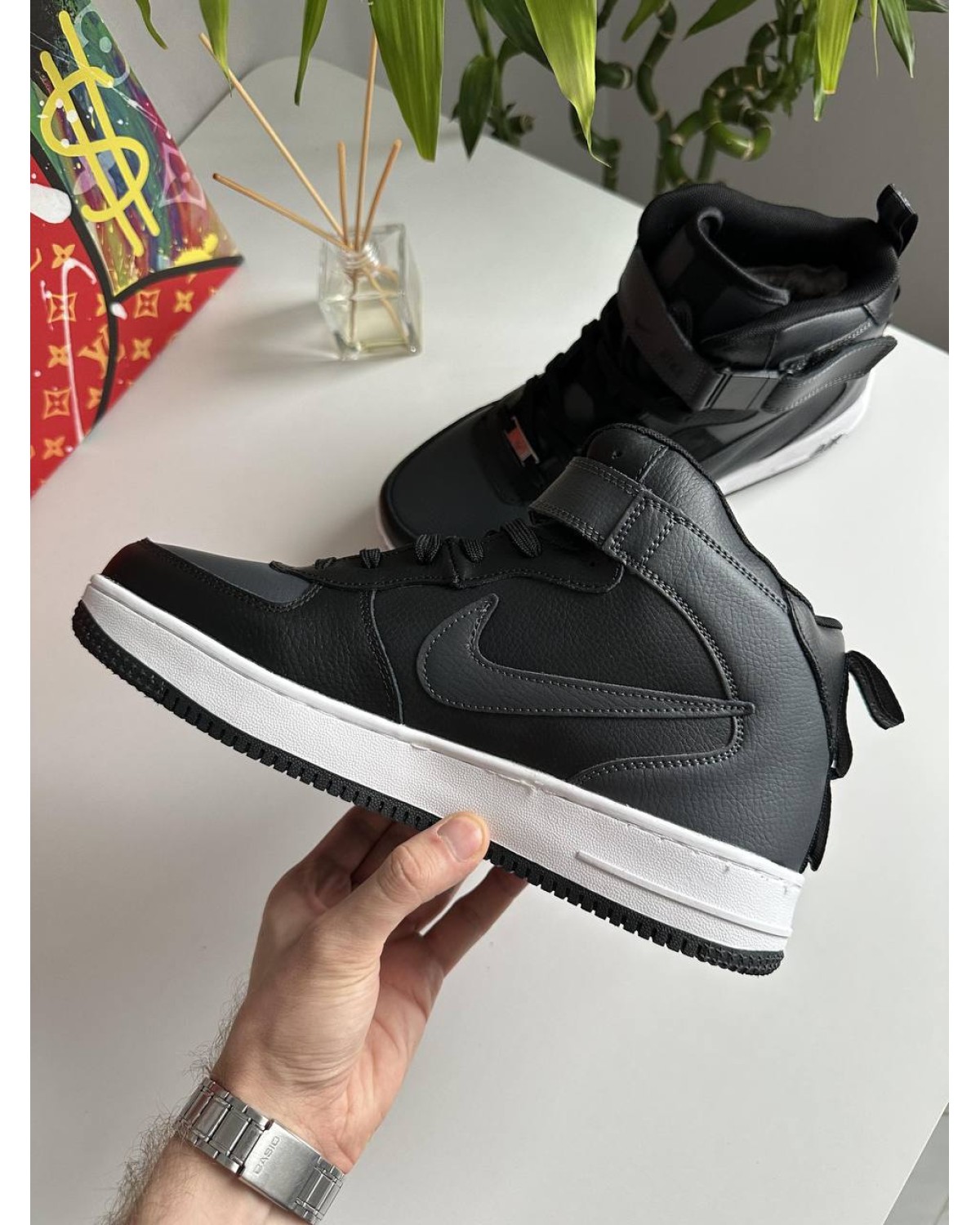 Nike Air Force 1 Black White Nike Air Force 1 Black White