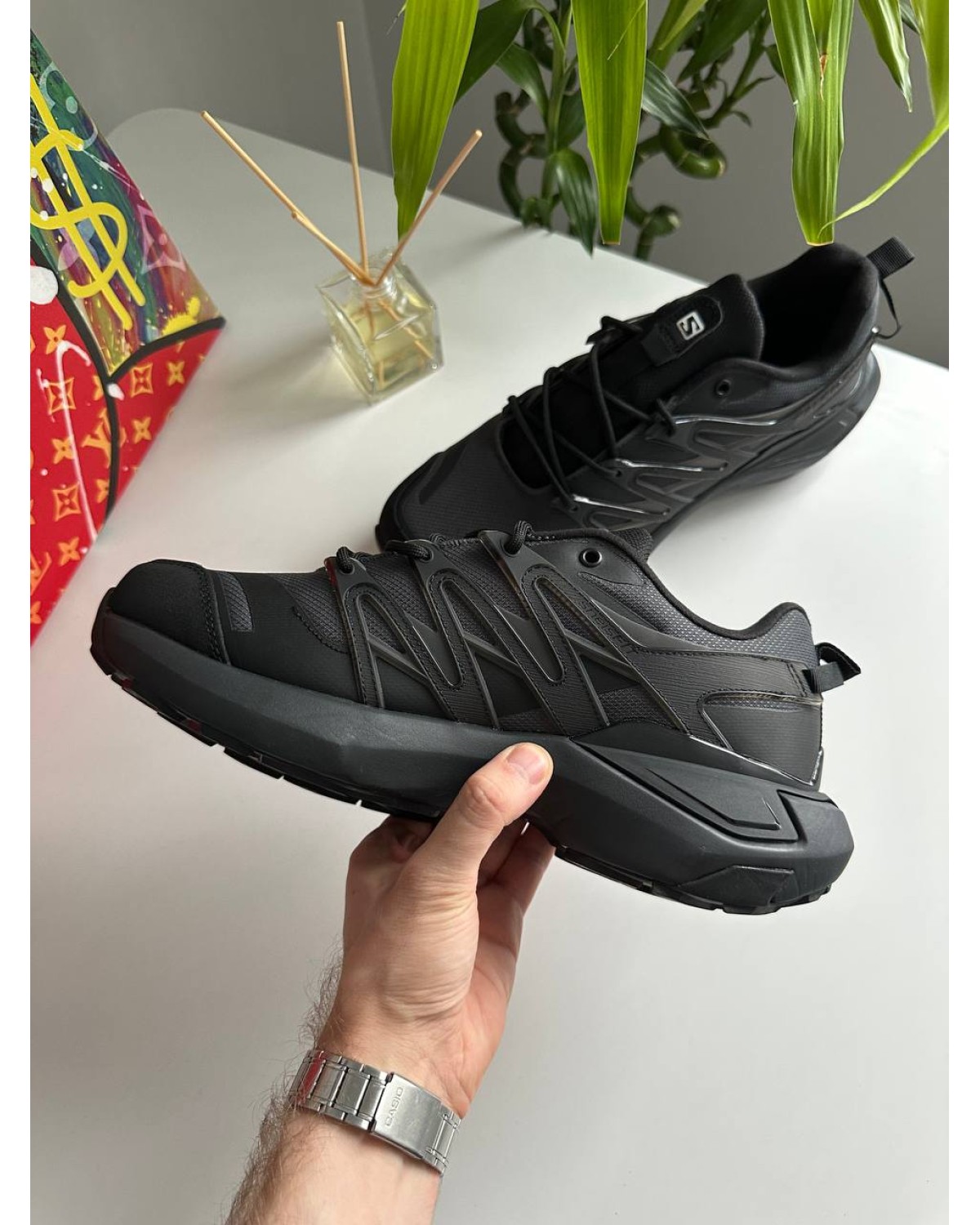 Salomon XT PU. RE Advanced Gore-Tex Grey Black Salomon XT PU. RE Advanced Gore-Tex Grey Black