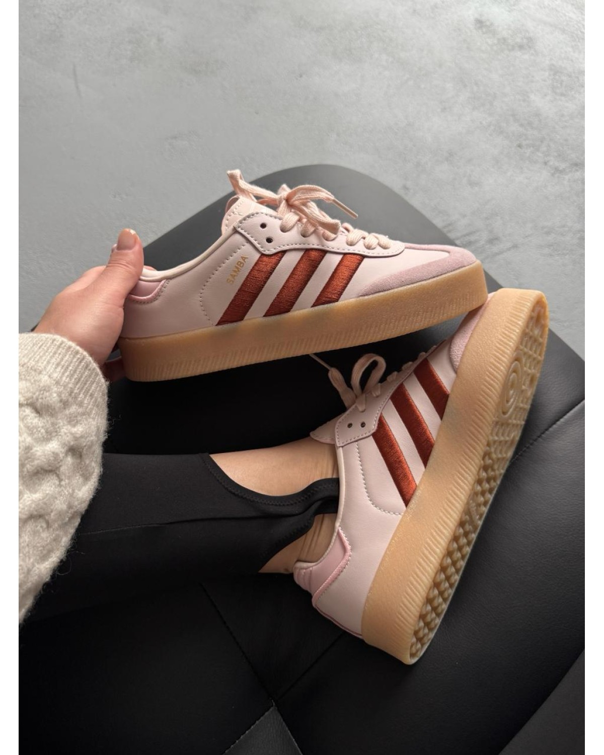 Adidas Samba Pink Black Adidas Samba Pink Black