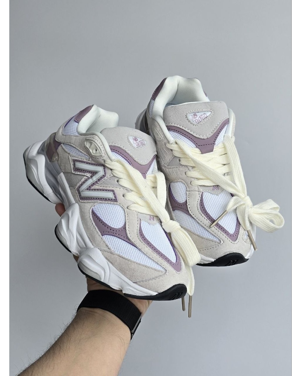 New Balance 9060 Cream Soft Purple