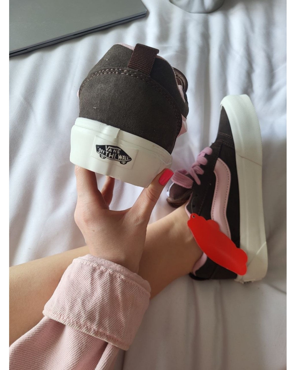 Vans KNU Skool Brown Pink