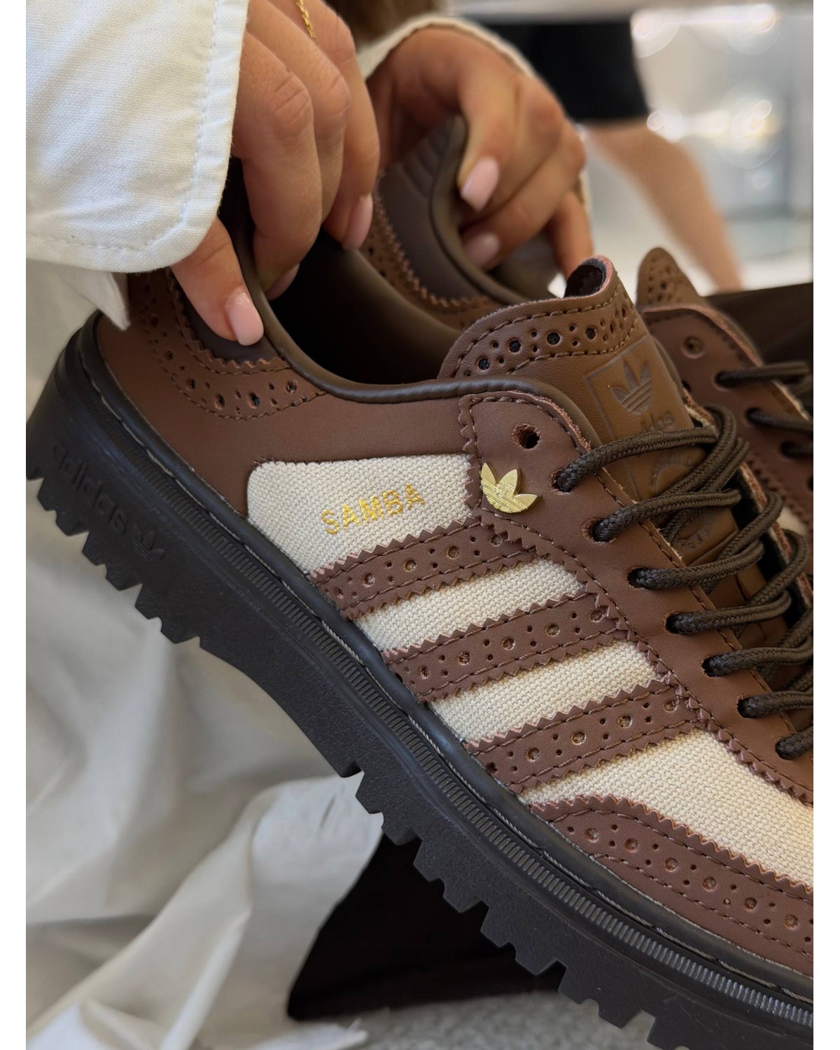 Adidas Samba WTR Brown Adidas Samba WTR Brown