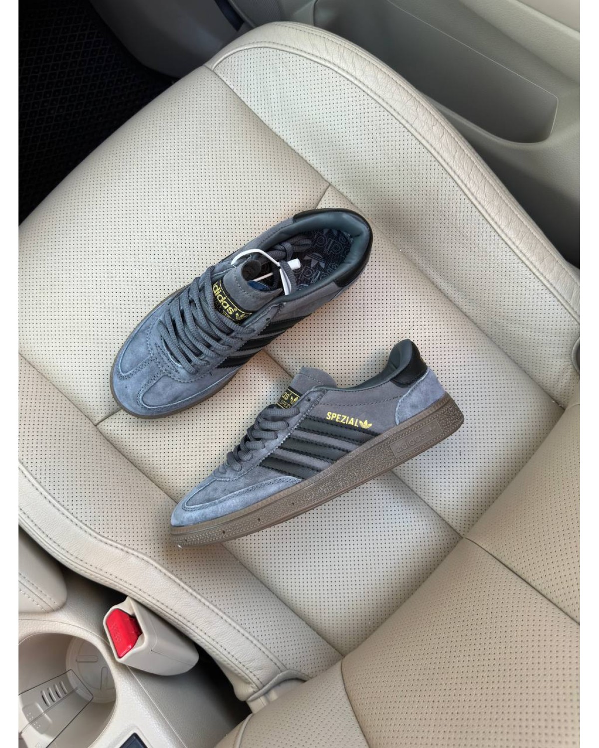 Adidas Spezial Dark Grey Black Adidas Spezial Dark Grey Black