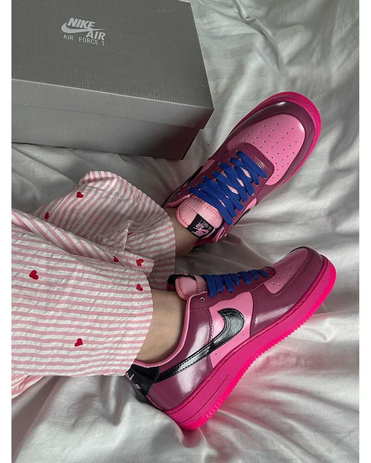 Nike Air Force 1 Low Pink Cooler/Black-Mulberry Rose