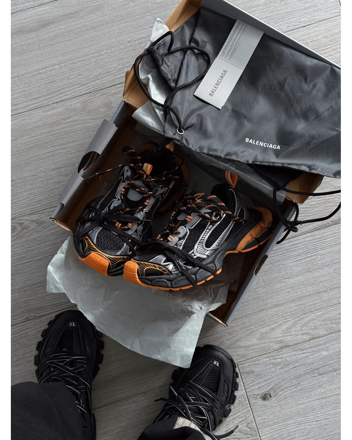 Balenciaga 3XL Black Orange