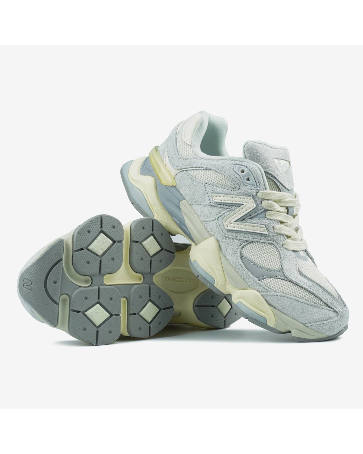 New Balance 9060 Quartz Grey Team Cream Sea Salt