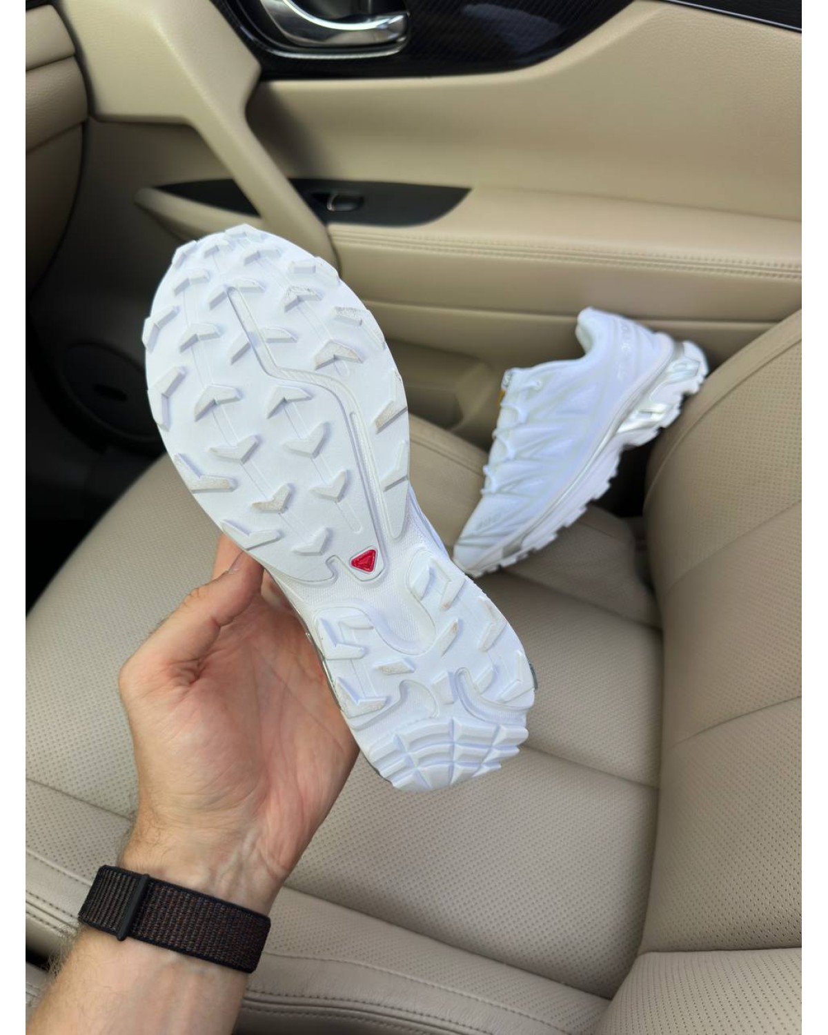 Salomon XT-6 White Silver