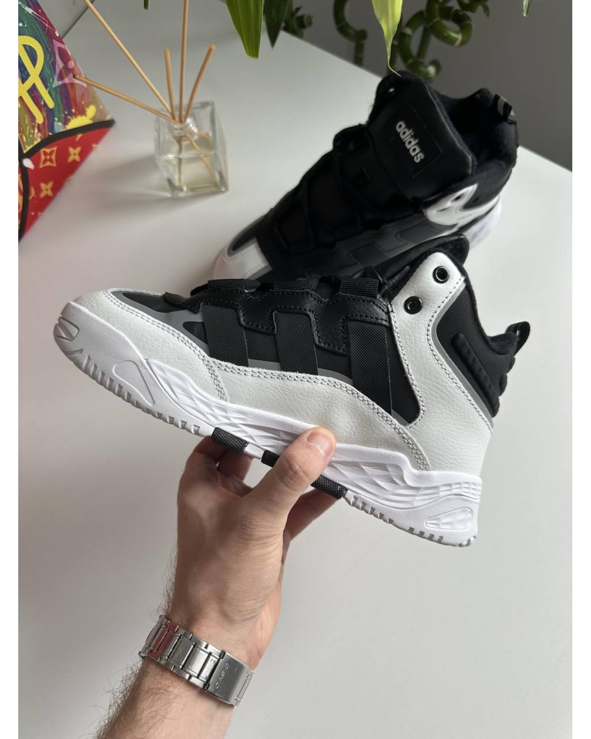 Adidas Niteball White Black Adidas Niteball White Black