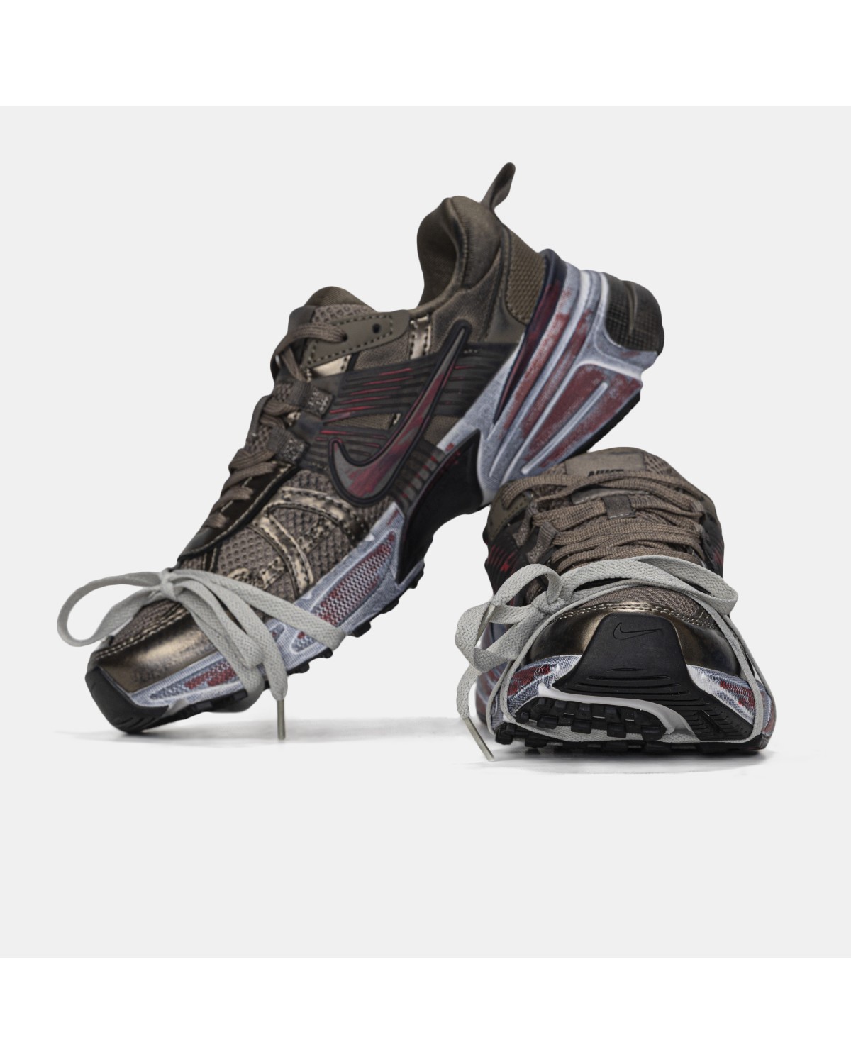 Nike V2K Runtekk Mink Brown Custom Nike V2K Runtekk Mink Brown Custom