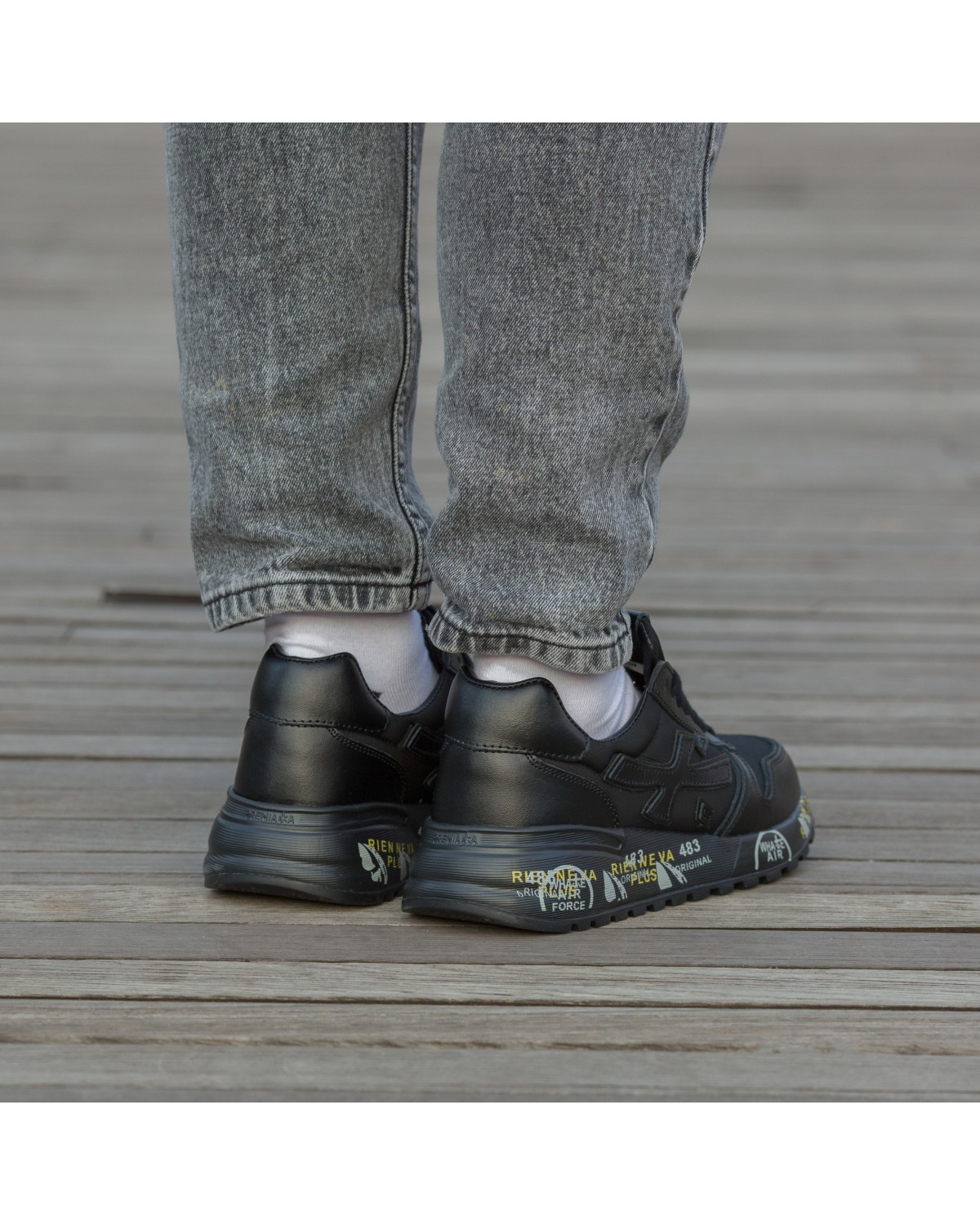 Premiata Triple Black