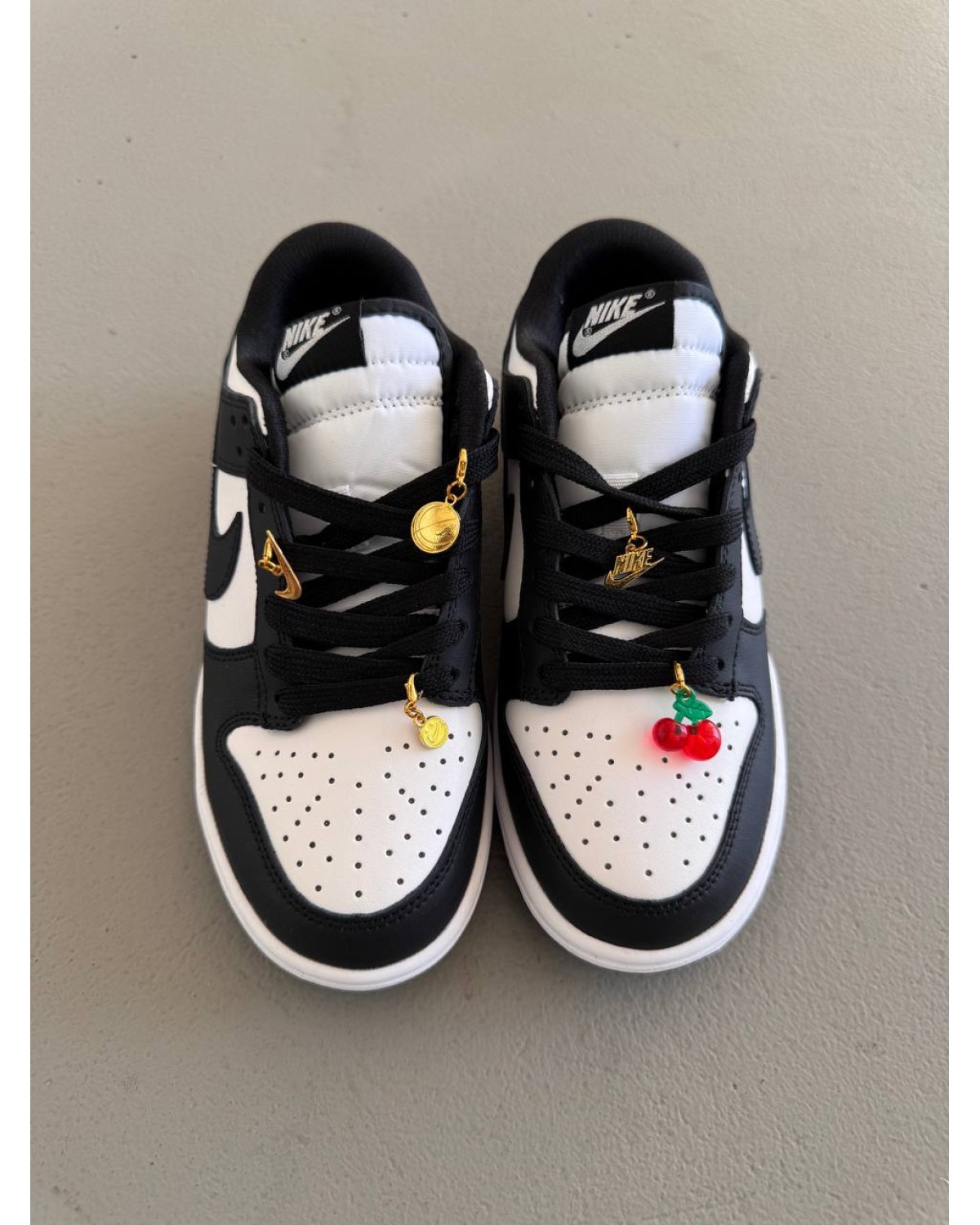 Nike SB Dunk “BLack White Cherry Charms”