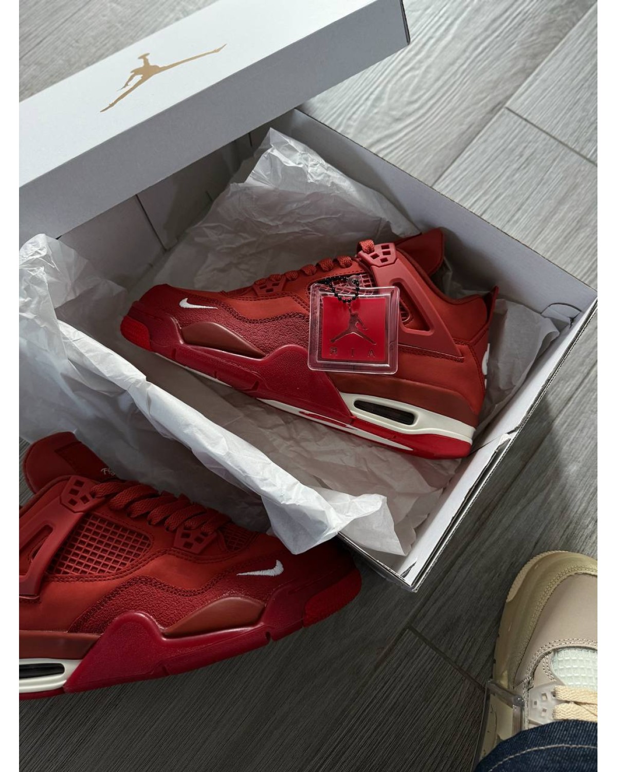 Air Jordan 4 Nigel 'Brick by Brick'
