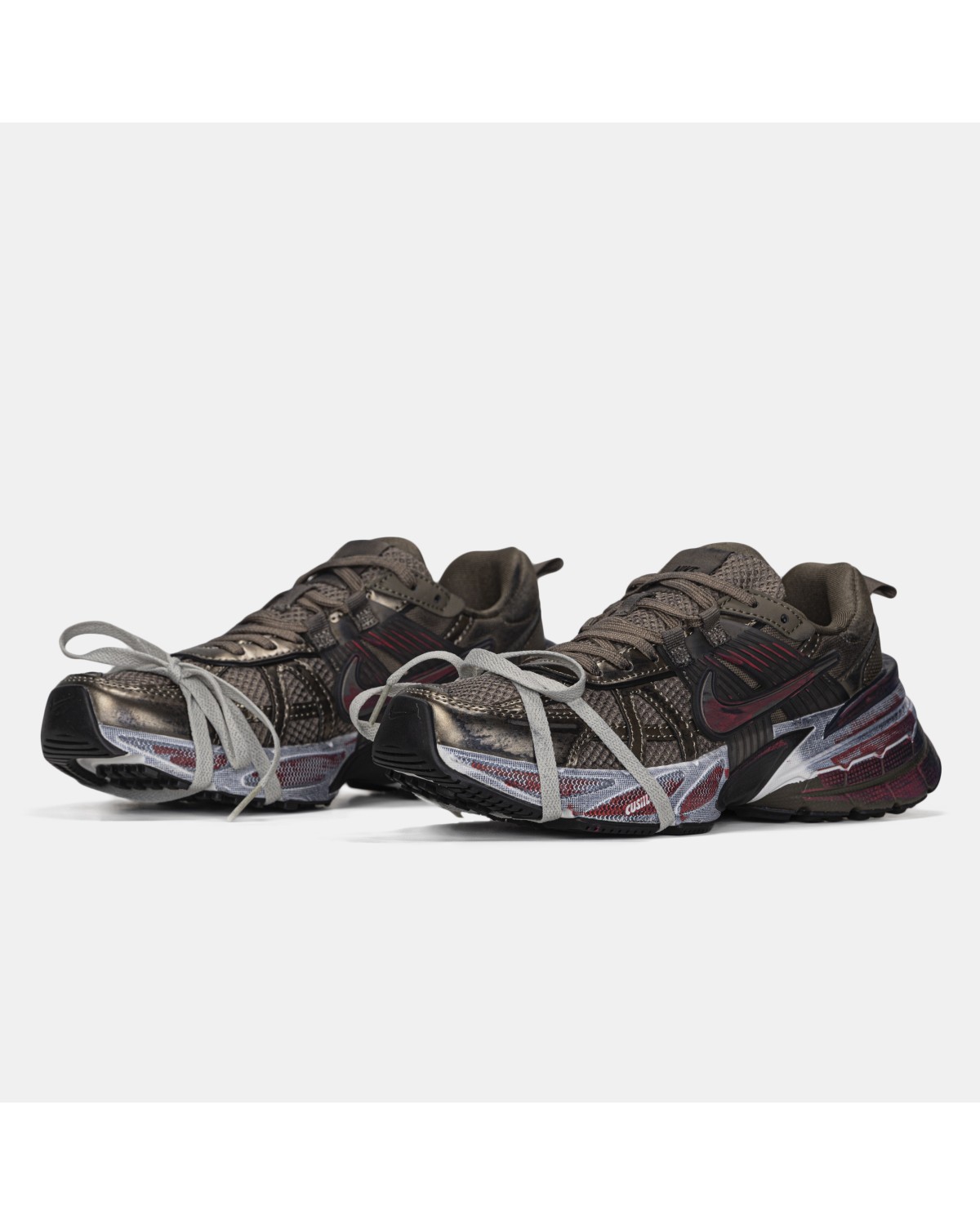 Nike V2K Runtekk Mink Brown Custom Nike V2K Runtekk Mink Brown Custom