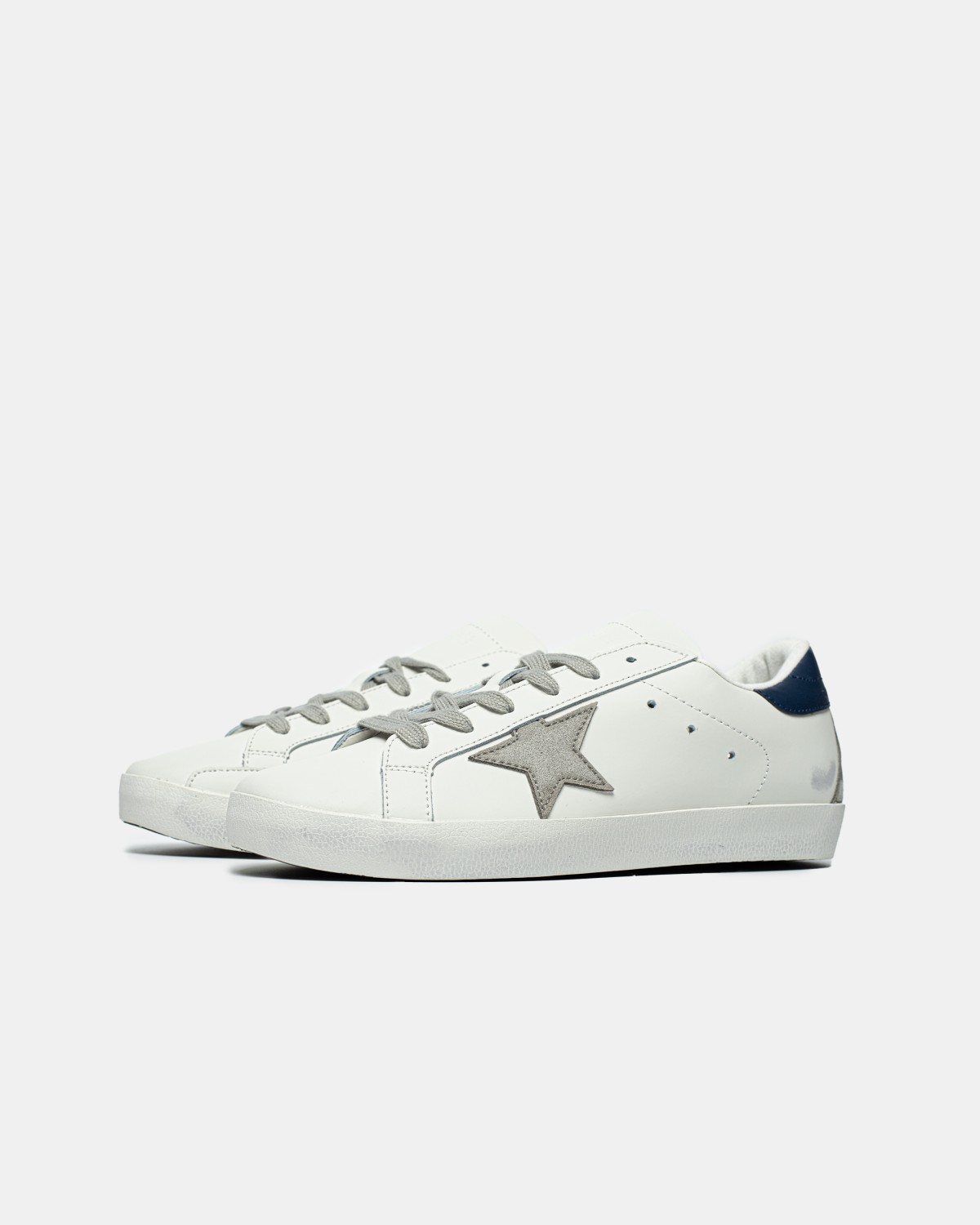 Golden Goose White Blue