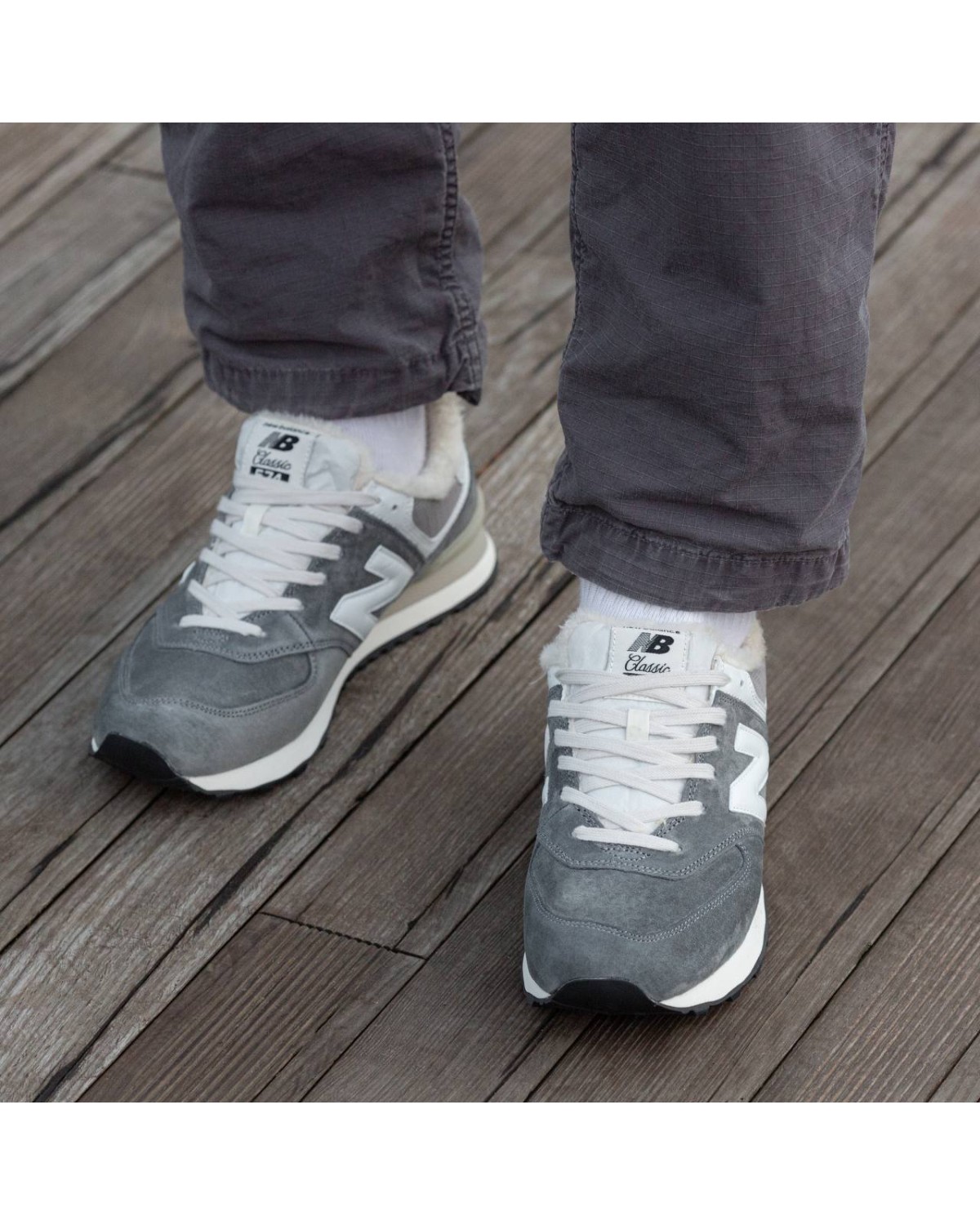 New Balance 574 Winter Grey