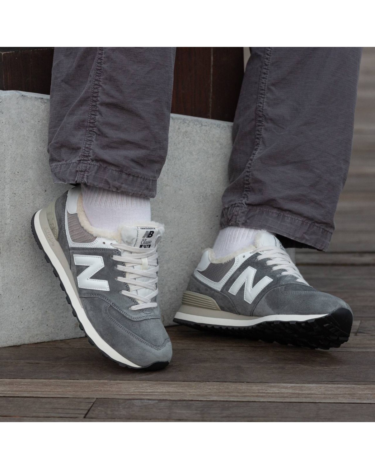 New Balance 574 Winter Grey