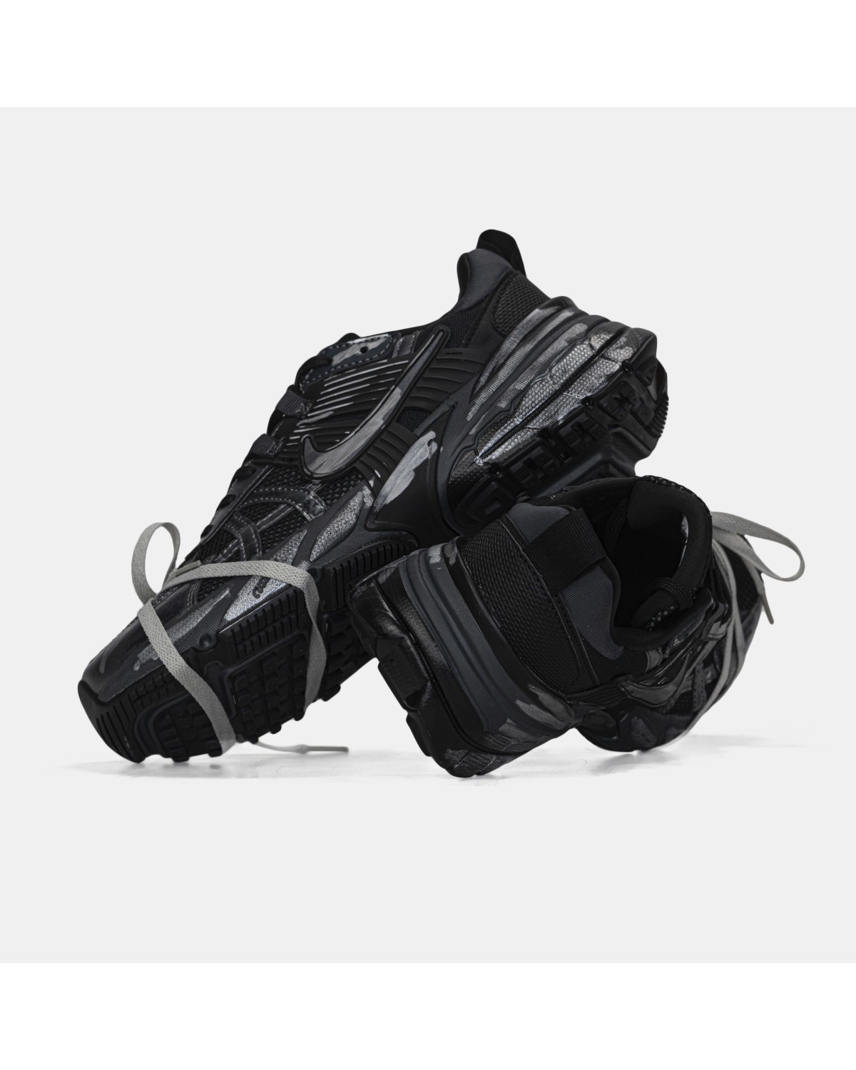 Nike Runntek V2K Black Silver Custom Nike Runntek V2K Black Silver Custom