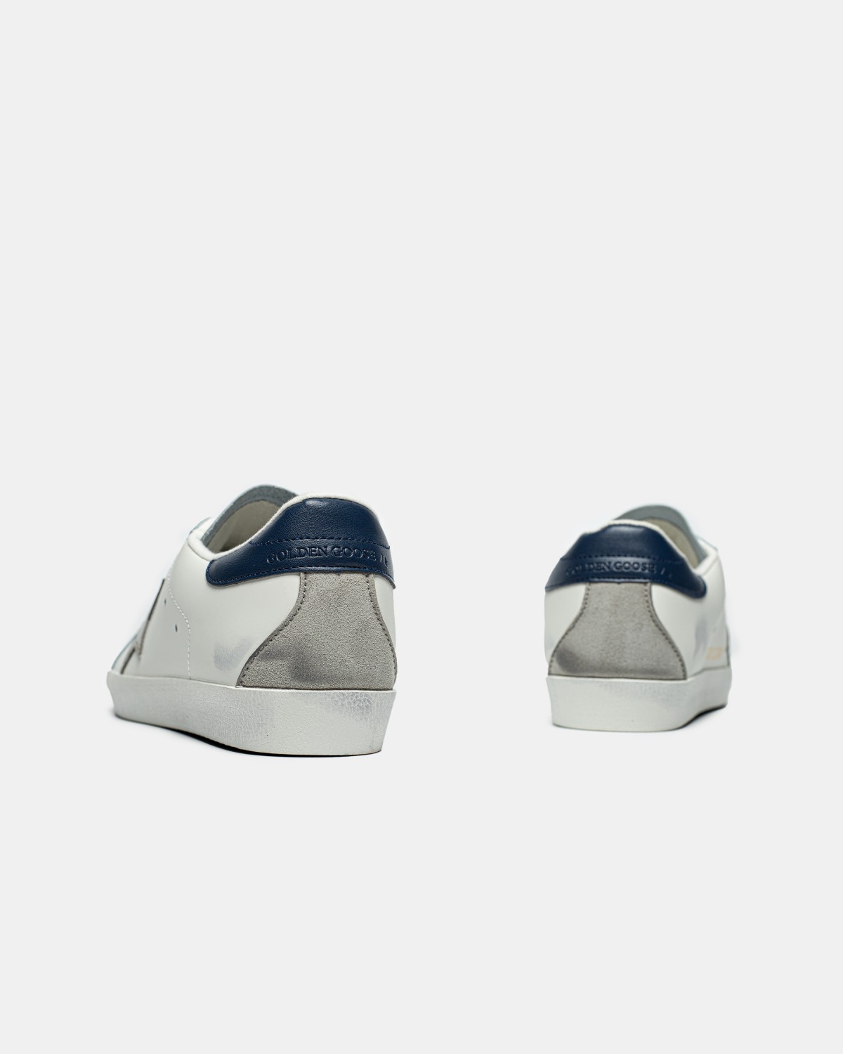 Golden Goose White Blue