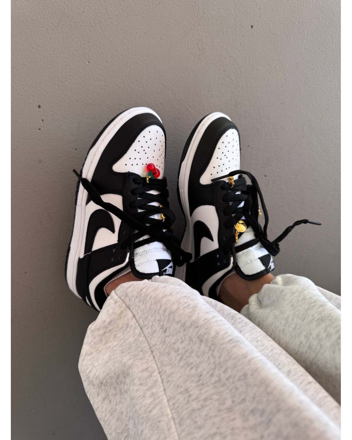 Nike SB Dunk “BLack White Cherry Charms”