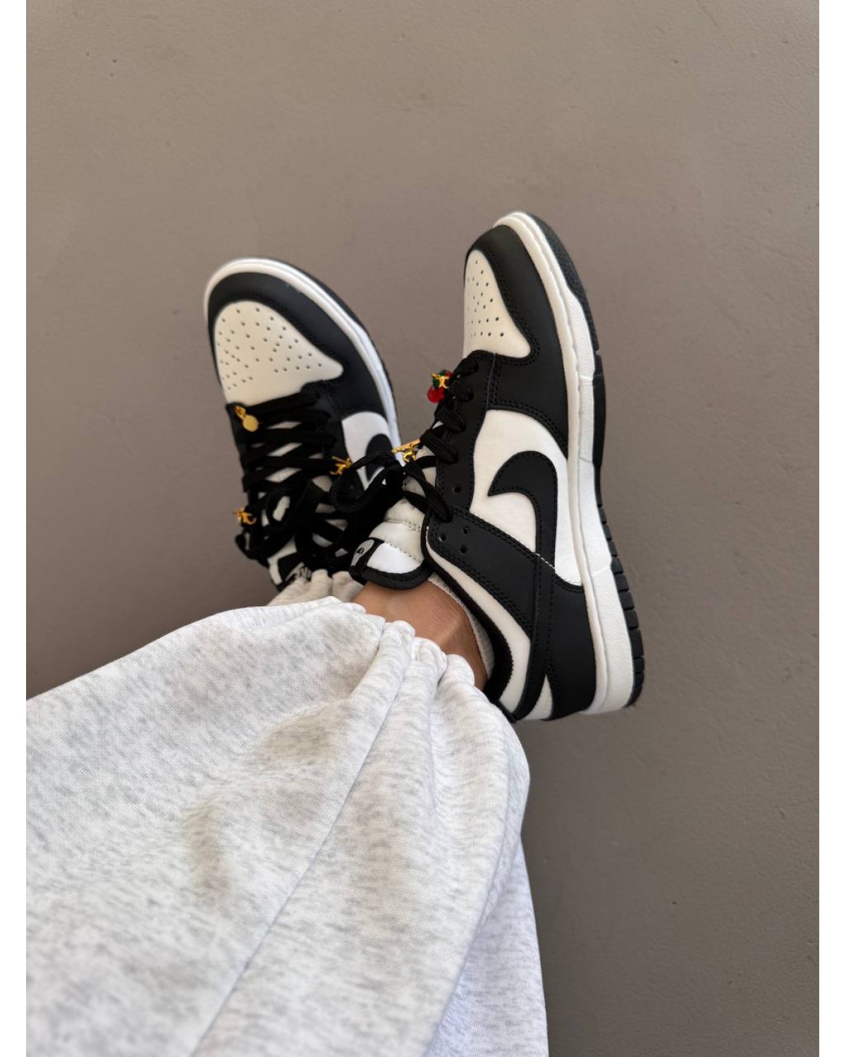 Nike SB Dunk “BLack White Cherry Charms”