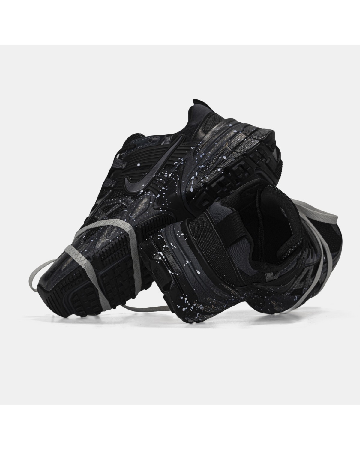 Nike Runntek V2K Black Silver Custom Nike Runntek V2K Black Silver Custom