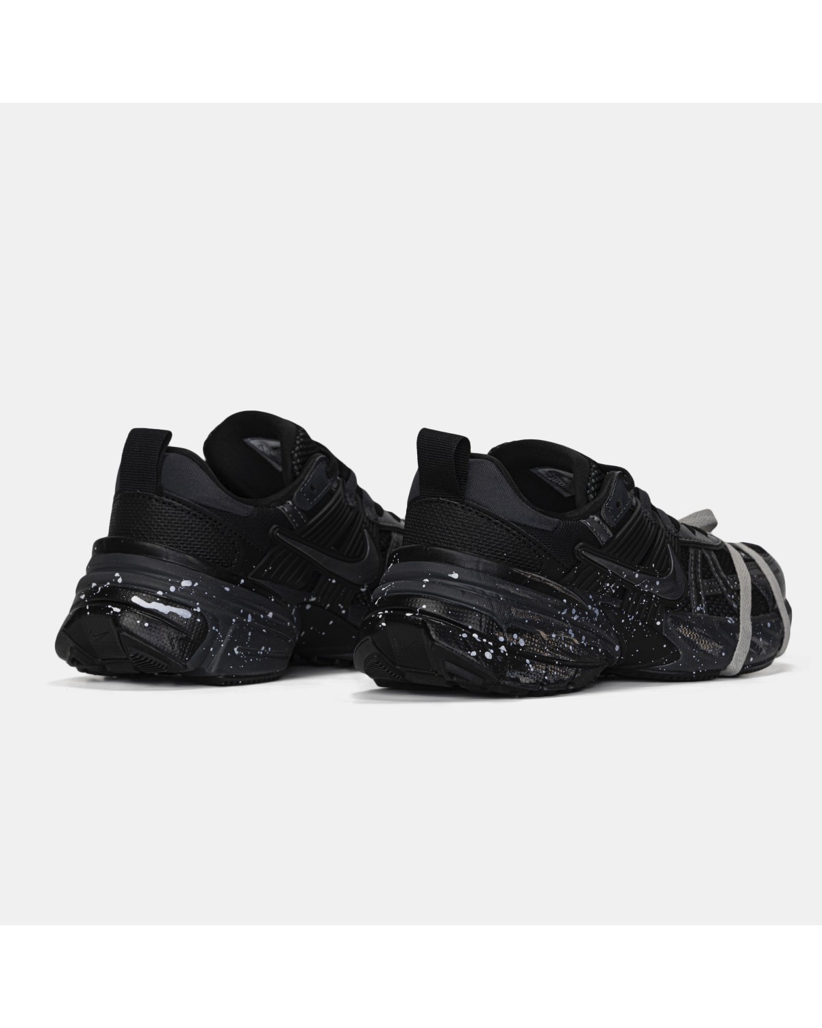 Nike Runntek V2K Black Silver Custom Nike Runntek V2K Black Silver Custom